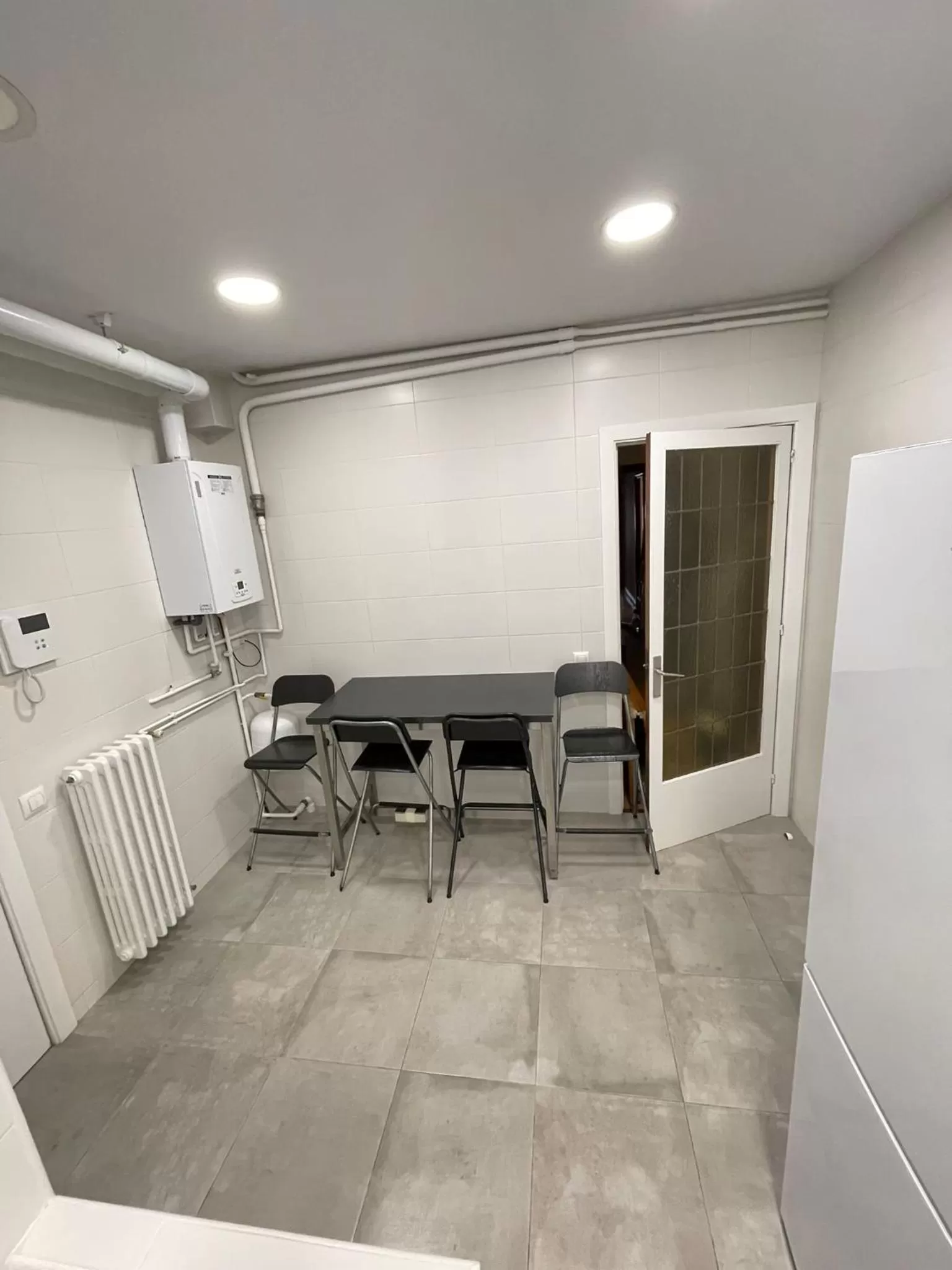 Kitchen or kitchenette, Dining Area in Nuevo Balmes Habitaciones