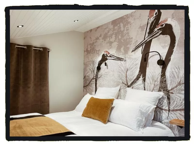 Bedroom, Bed in Chambres d'Hôtes Maison E.Bernat