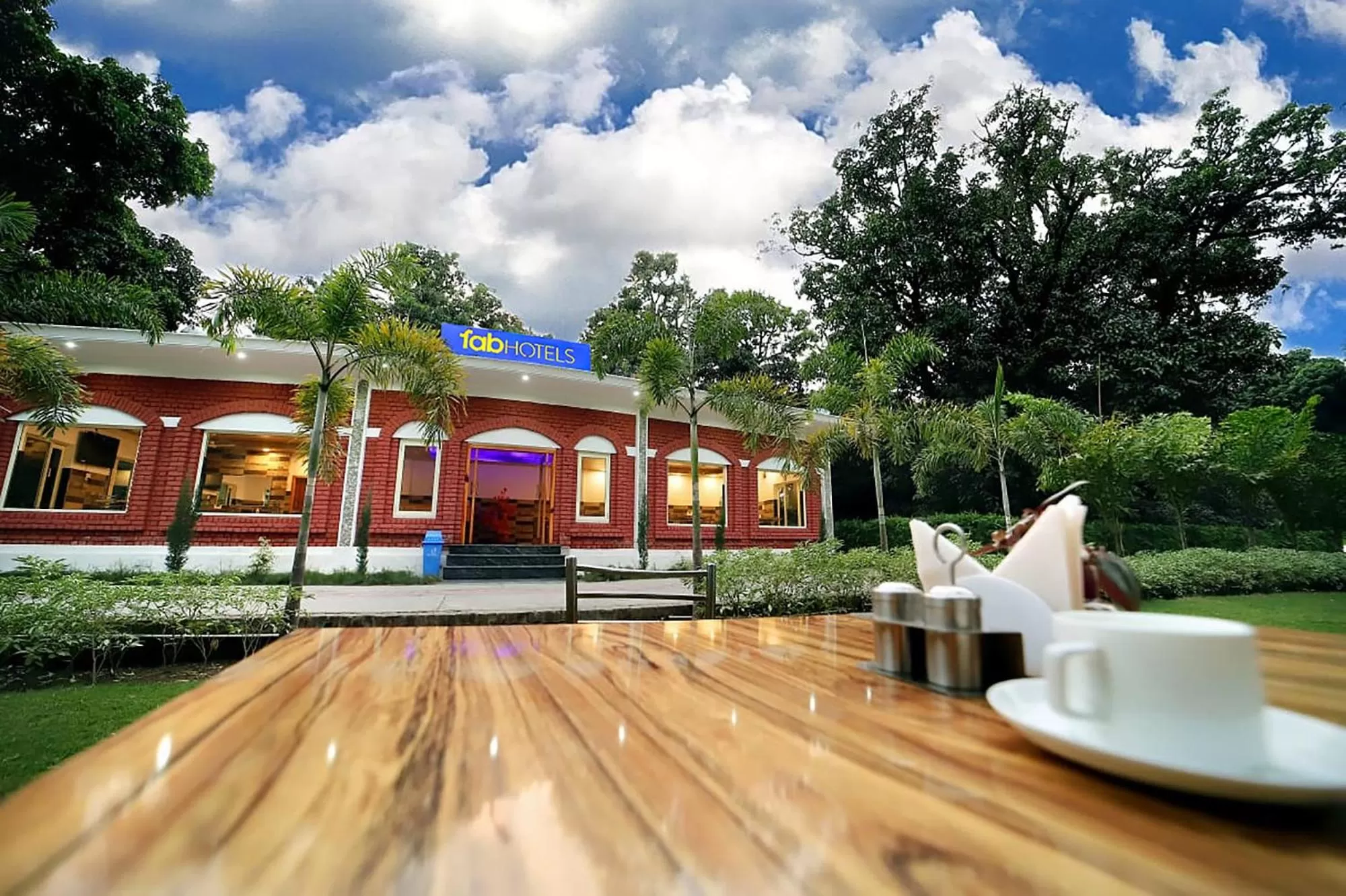 Property building in FabHotel Corbett Green View Garden and Stay