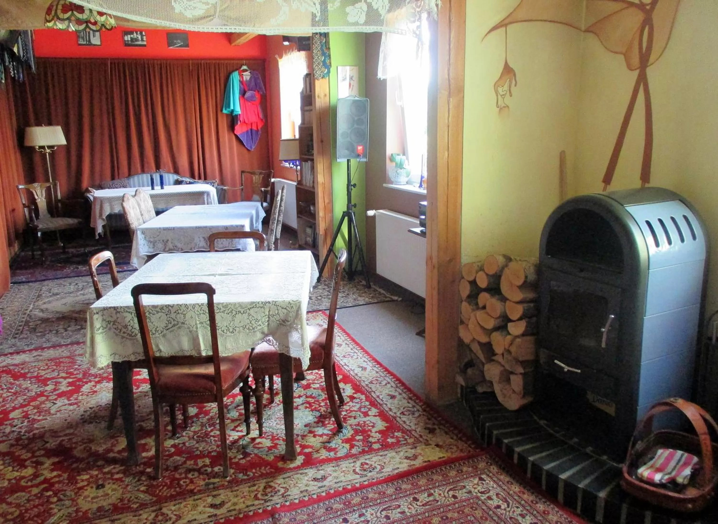 Communal lounge/ TV room in Gościniec pod Kłosem