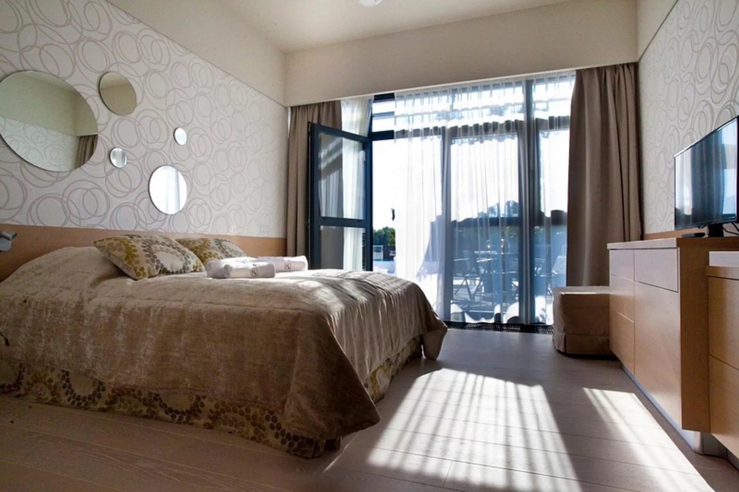 Bed, Room Photo in Dune Resort Mielno - A