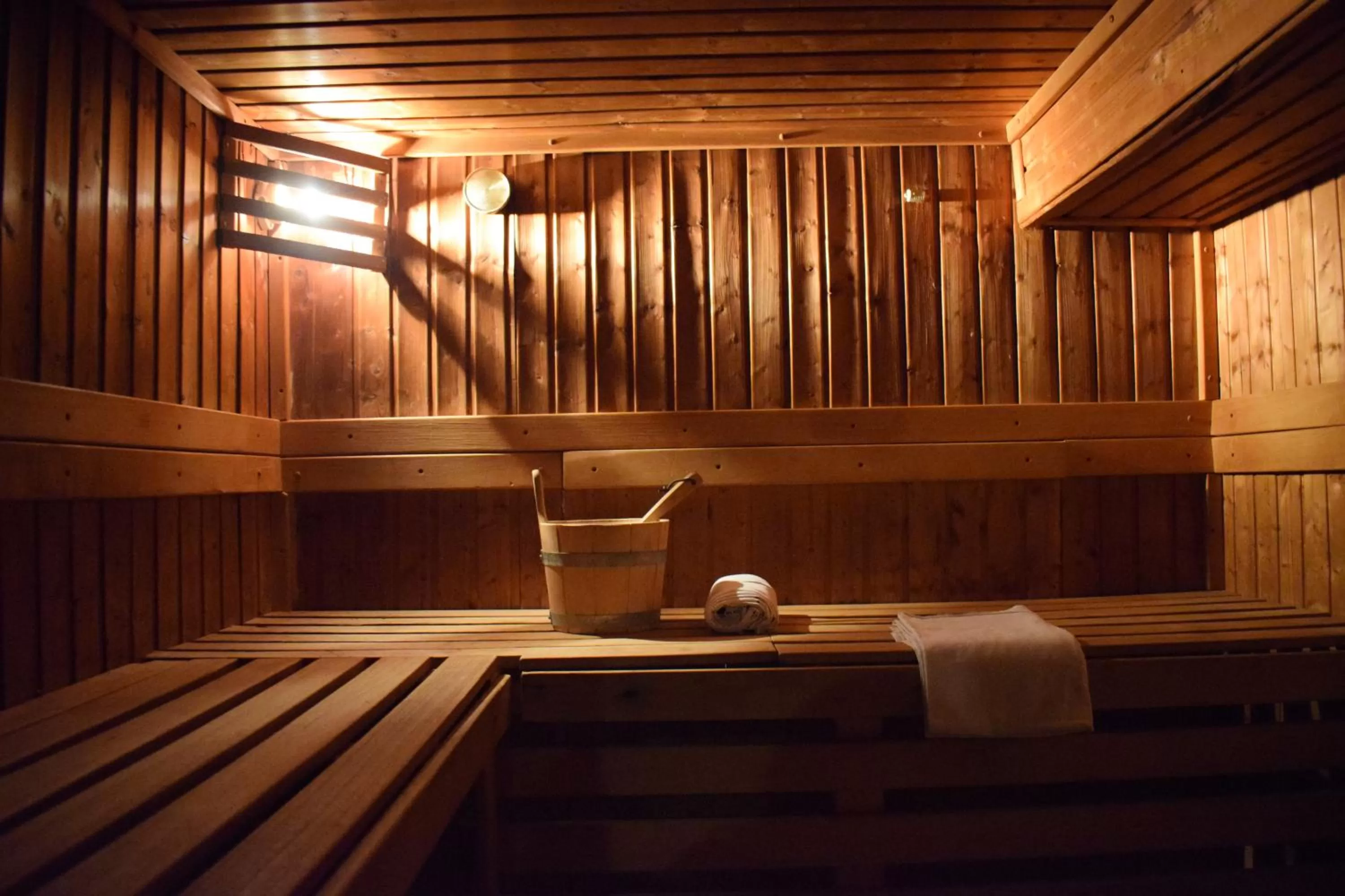 Sauna in Apartmánový Wellness Garni Hotel Relax