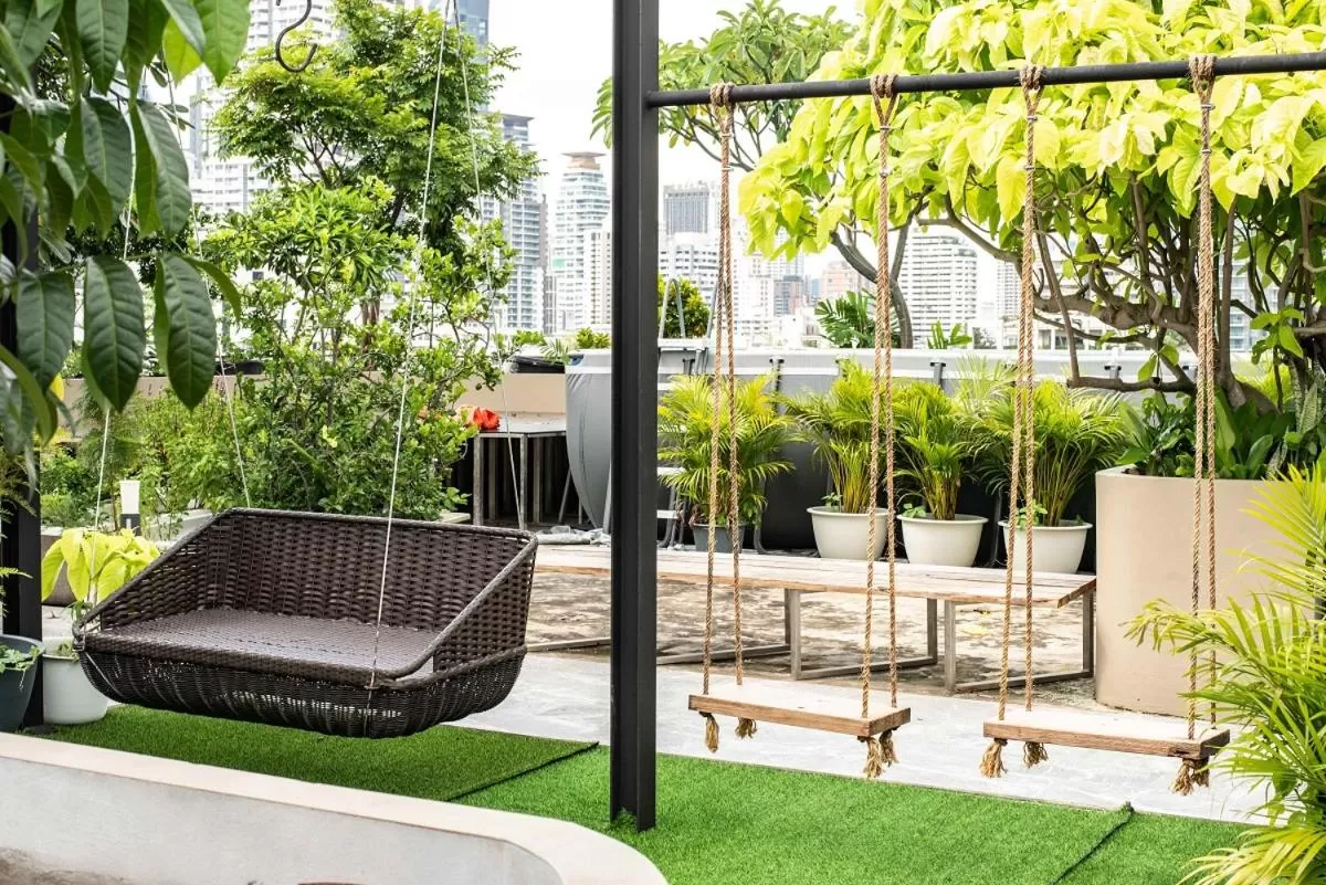 Garden in karaarom hotel