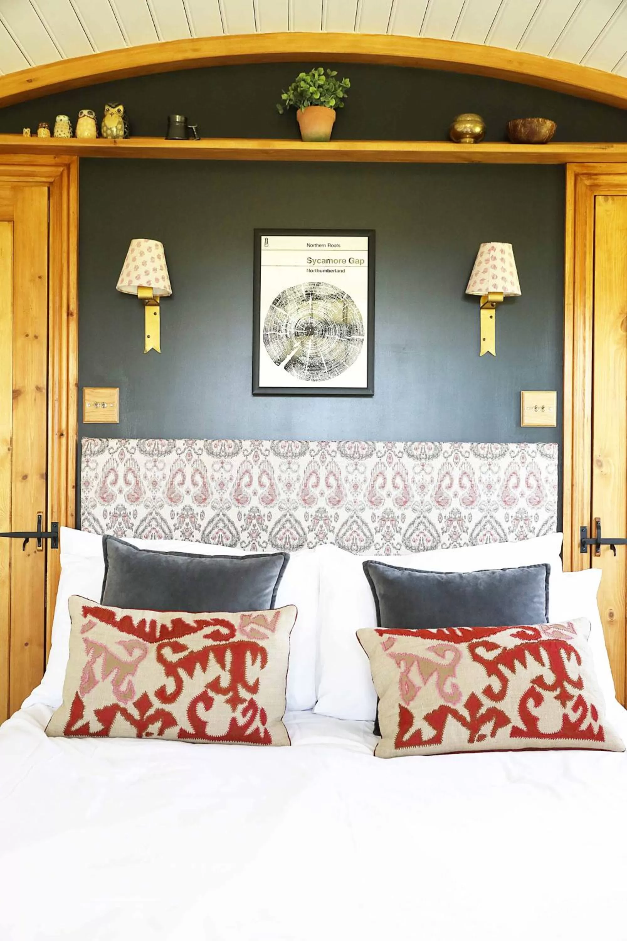 Bedroom, Bed in Westfield House Farm