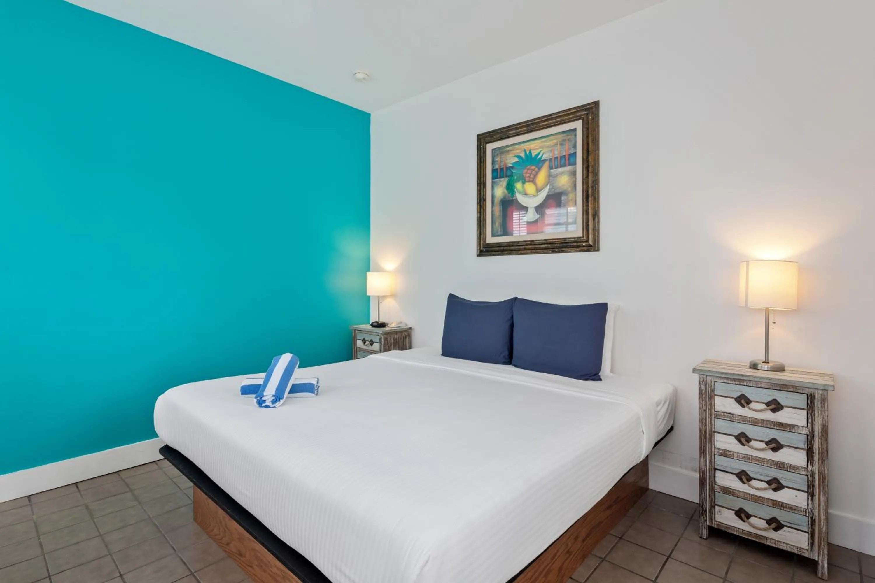 Bed in Wicker Guesthouse