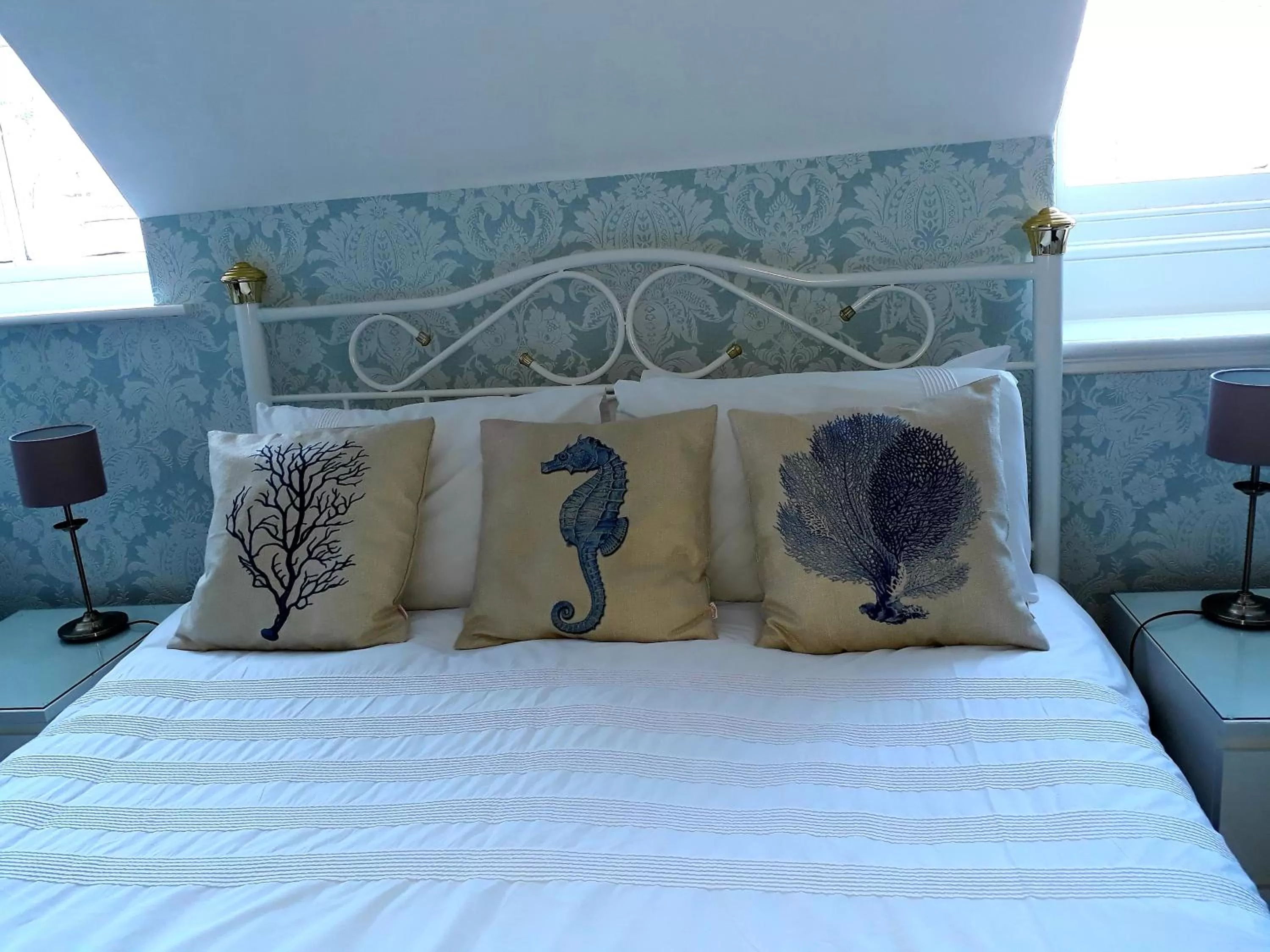 Bed in Branstone Guest House