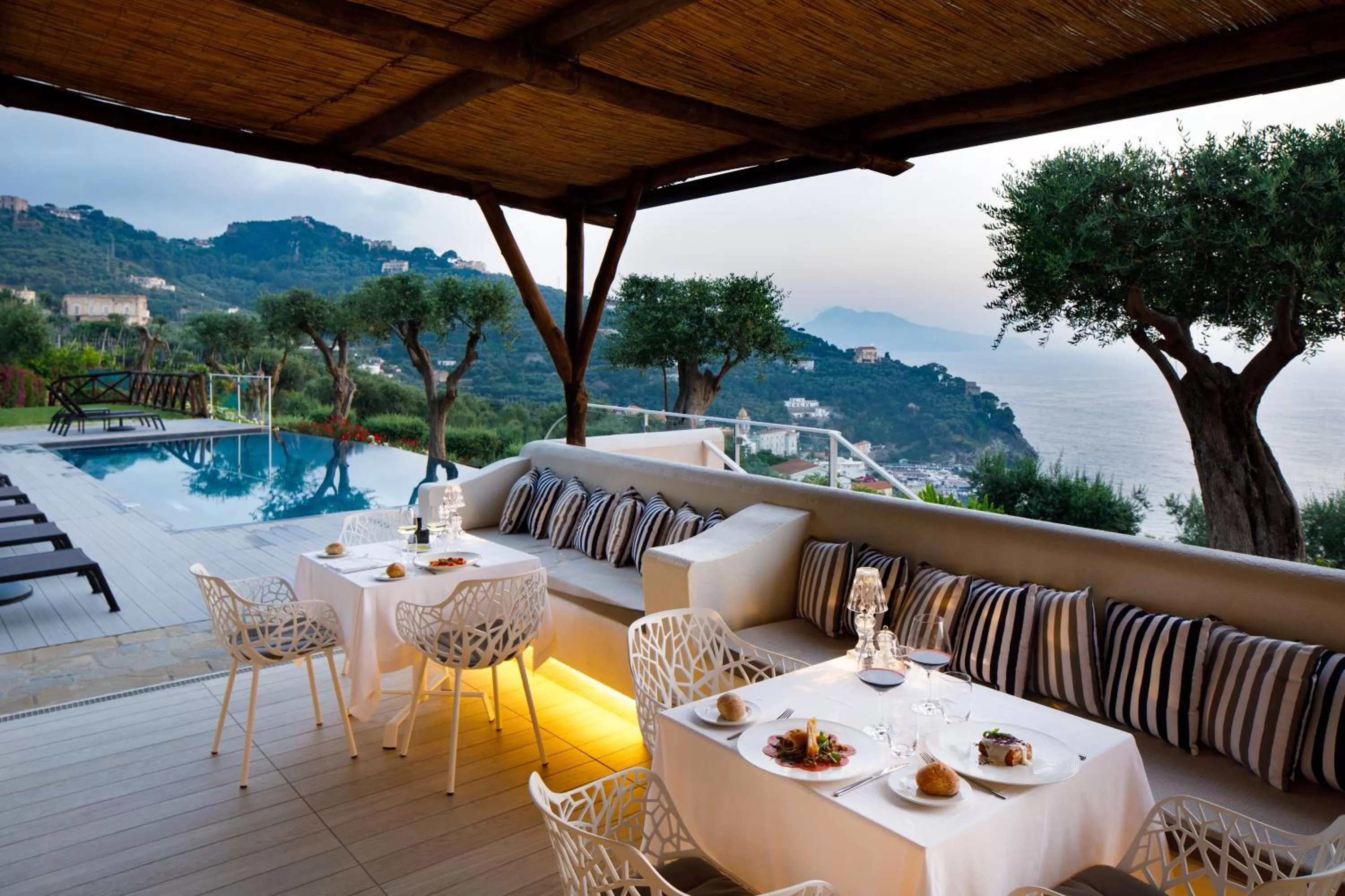 Restaurant/places to eat in Villa Fiorella Art Hotel