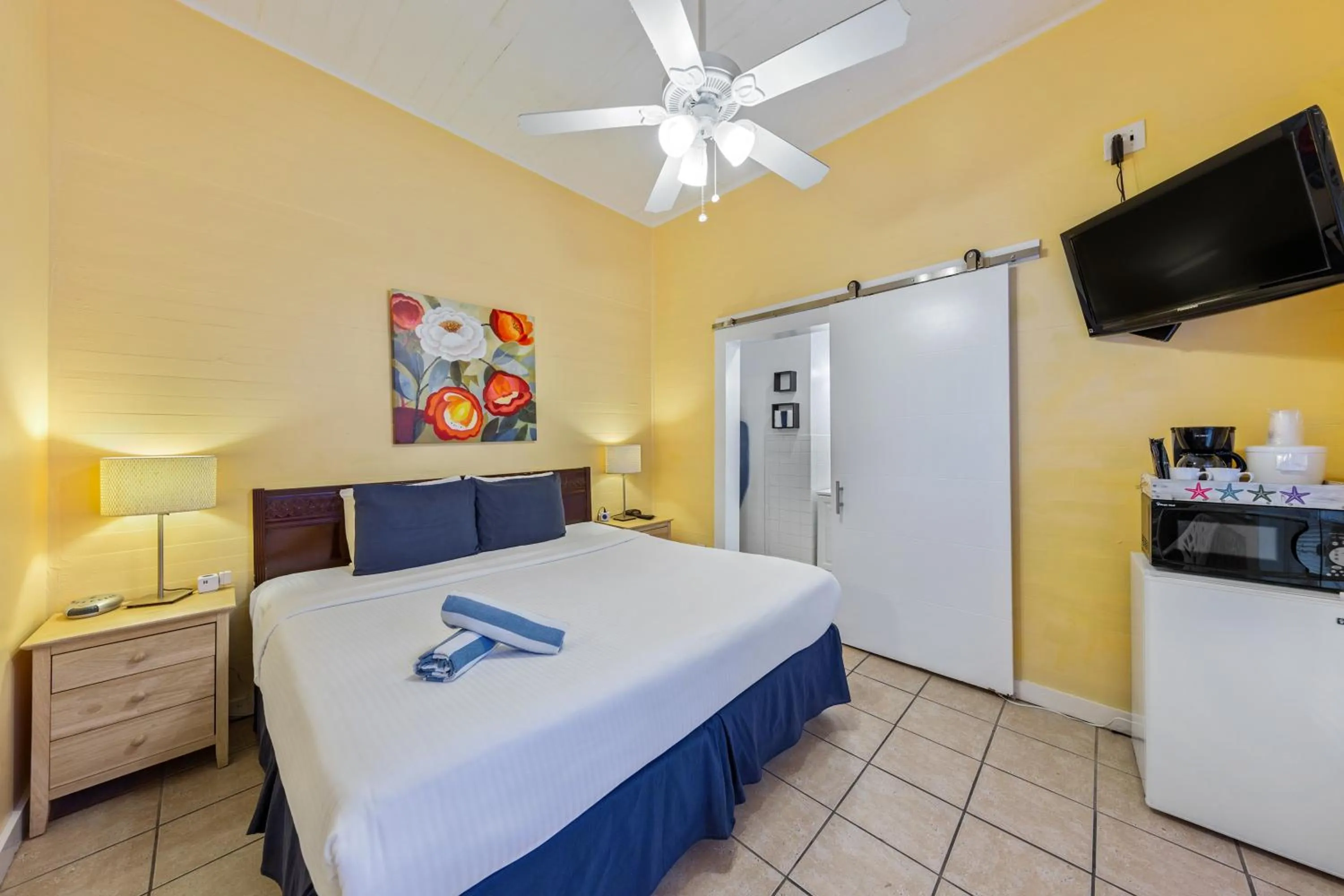 Bed in Wicker Guesthouse