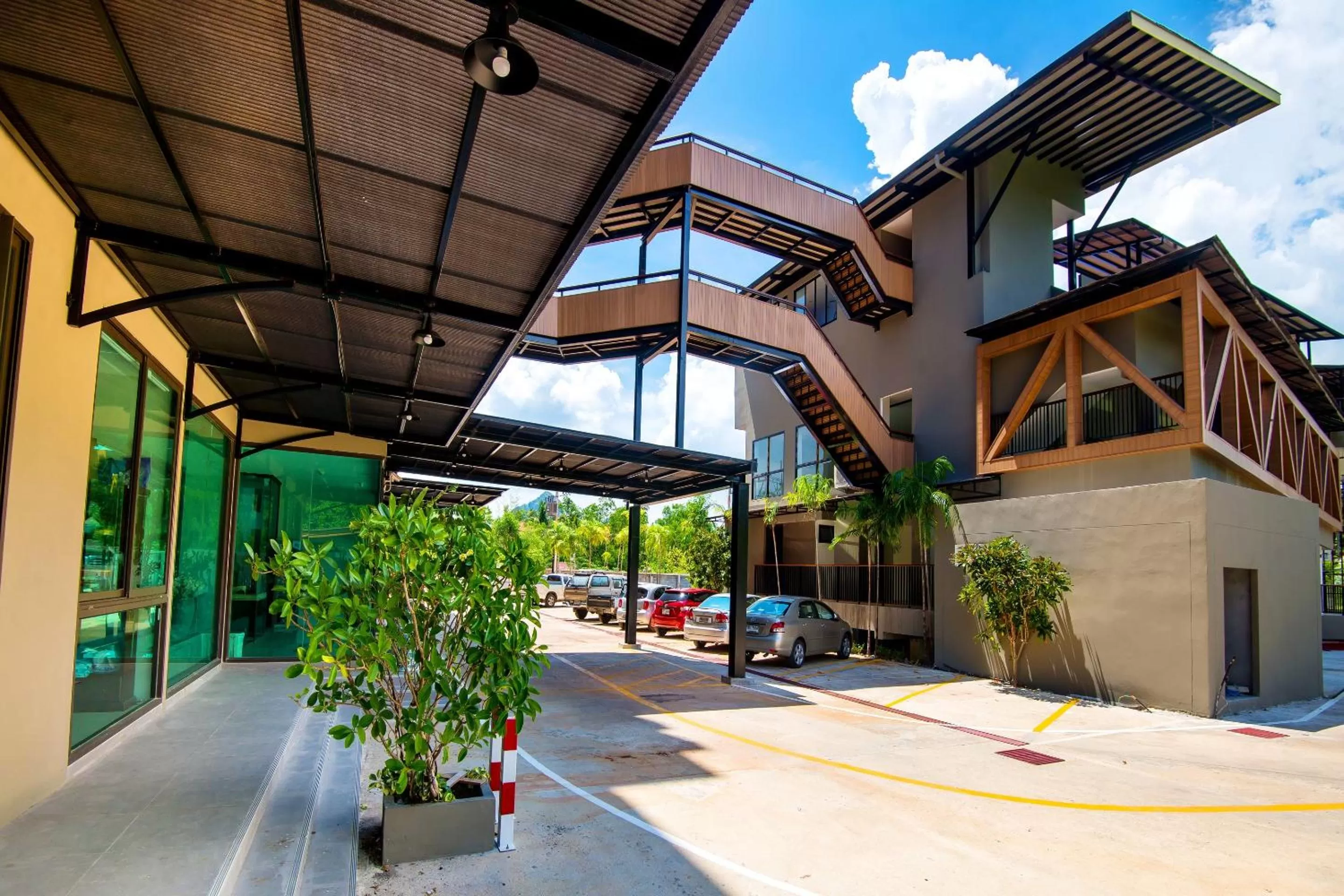 Facade/entrance in Phu Dahla Residences