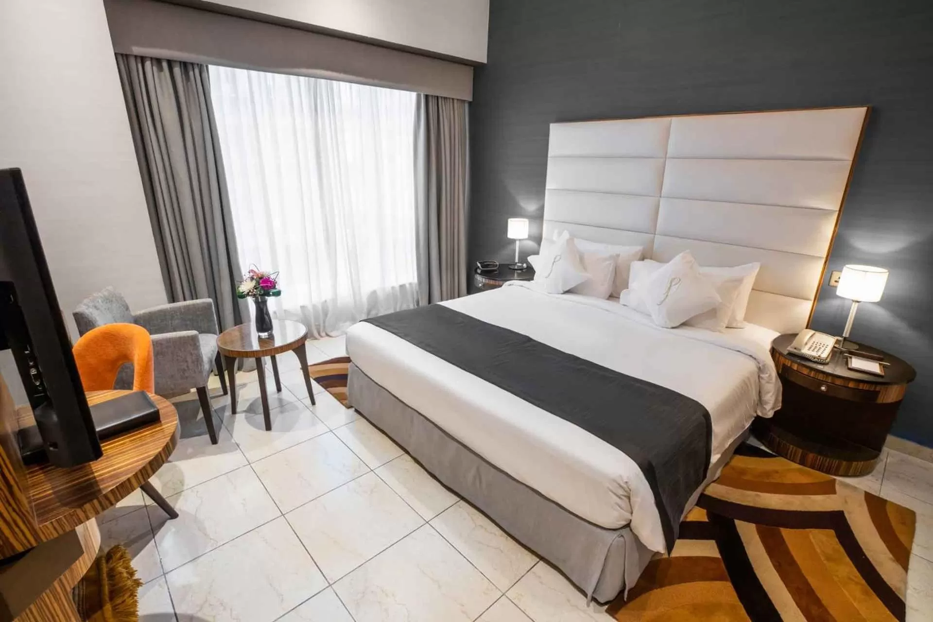 Bedroom, Bed in City Premiere Hotel Apartments - Dubai