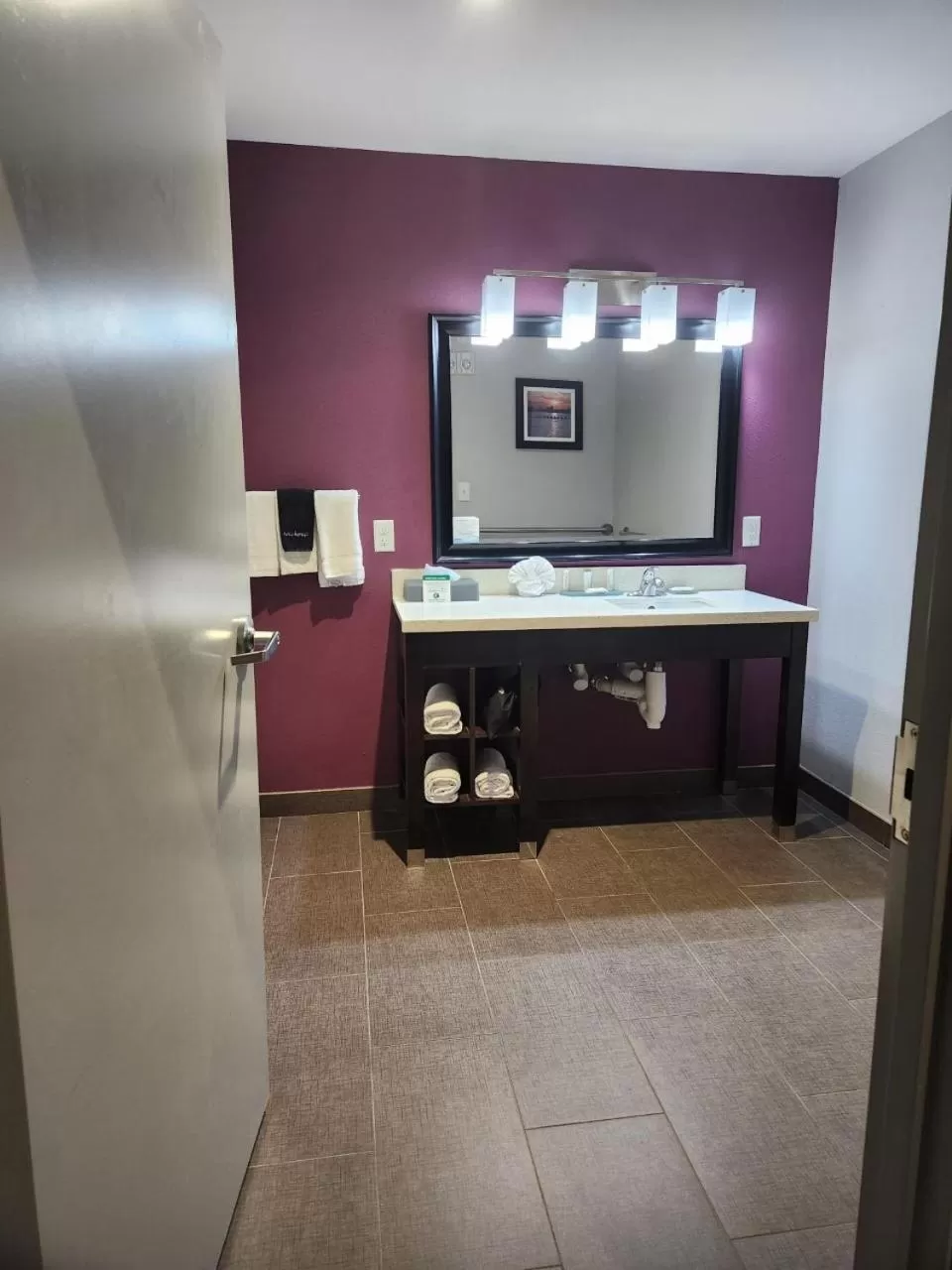 Bathroom in La Quinta by Wyndham Dallas Grand Prairie North