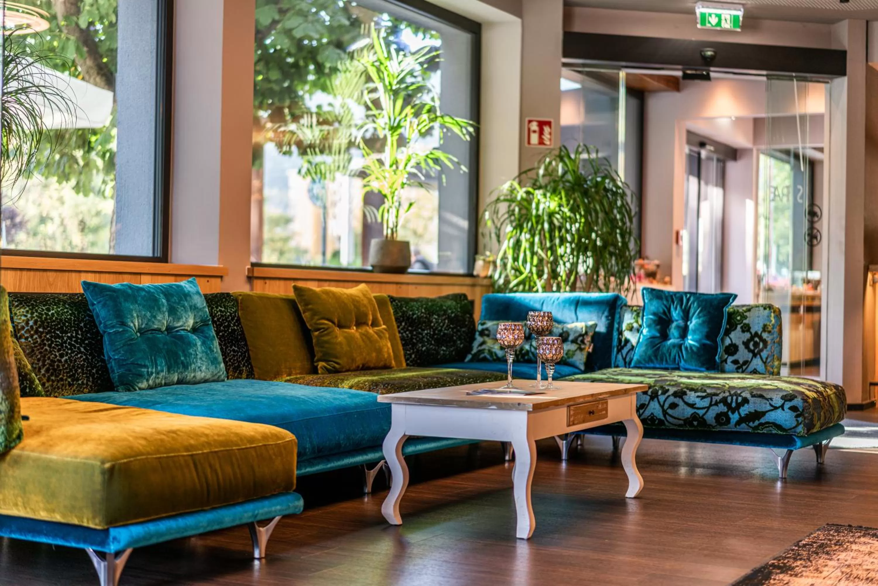 Lobby or reception in Rufi's Hotel Innsbruck