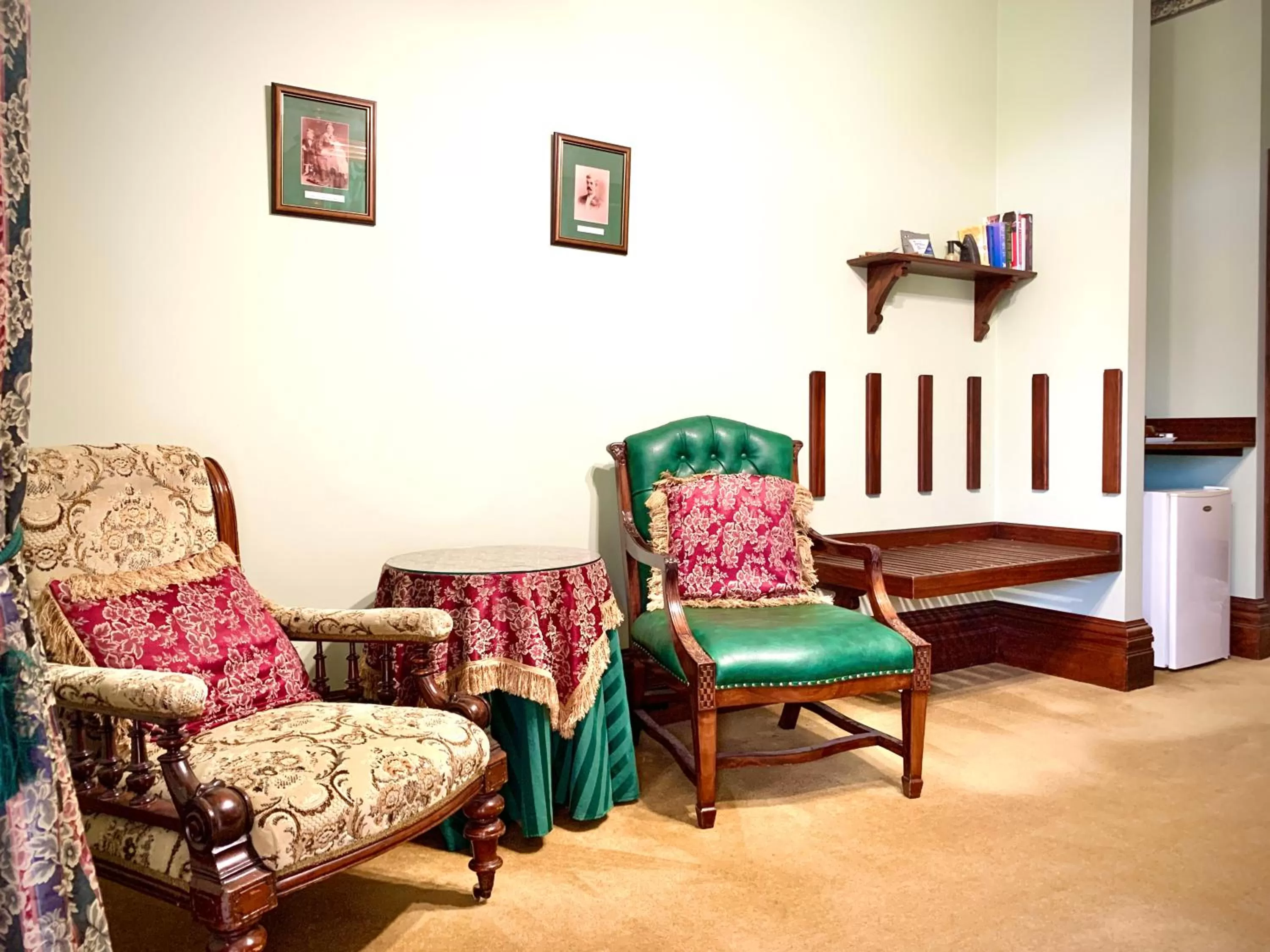 Seating area in Orana House