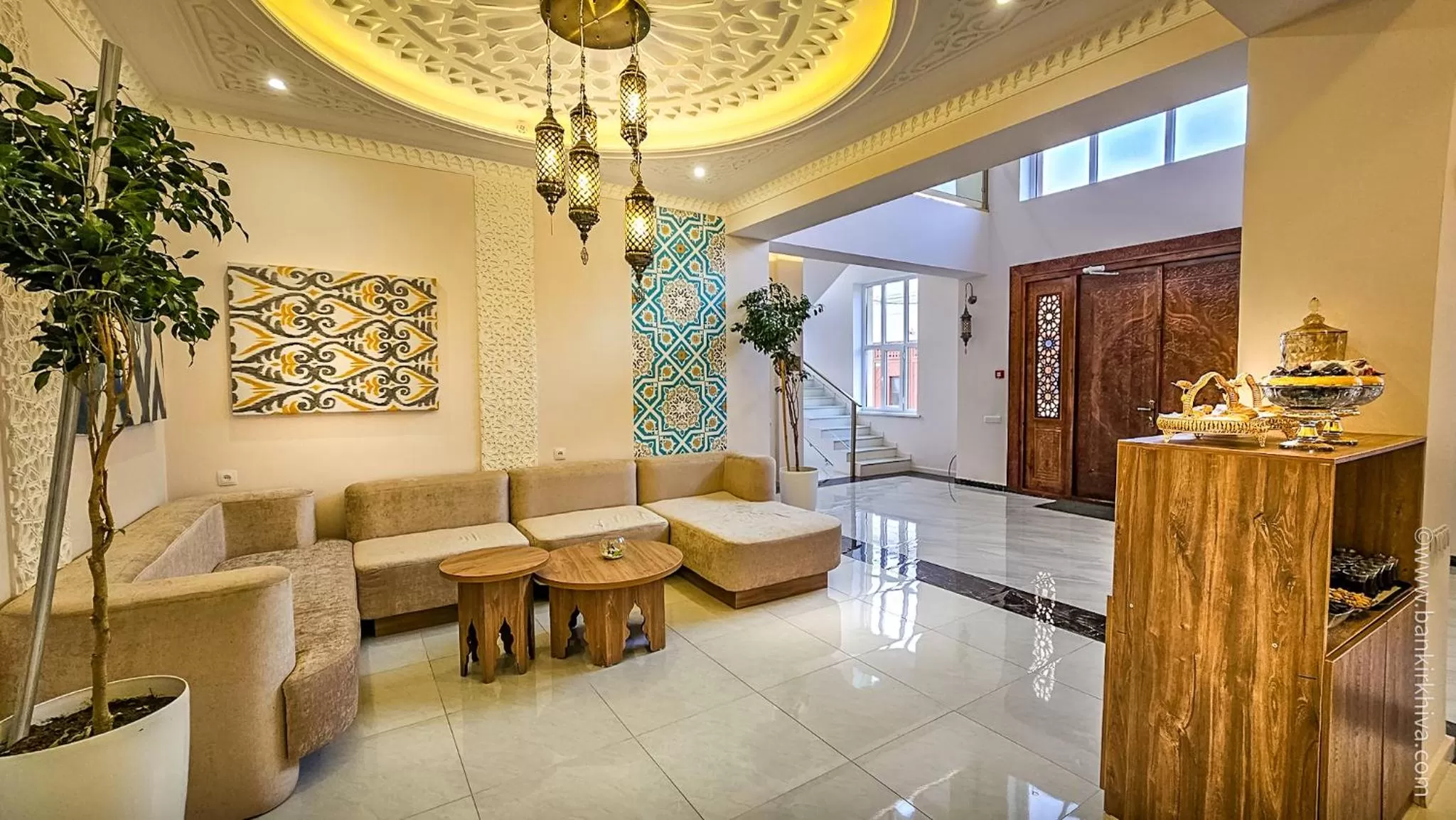 Lobby or reception, Lobby/Reception in Hotel Bankir Khiva