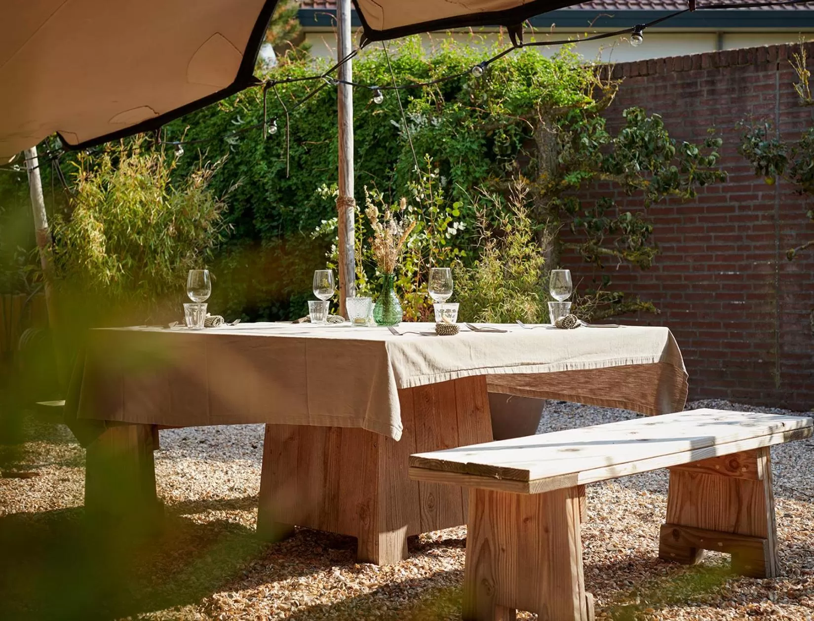 BBQ facilities in Hotel Zonne