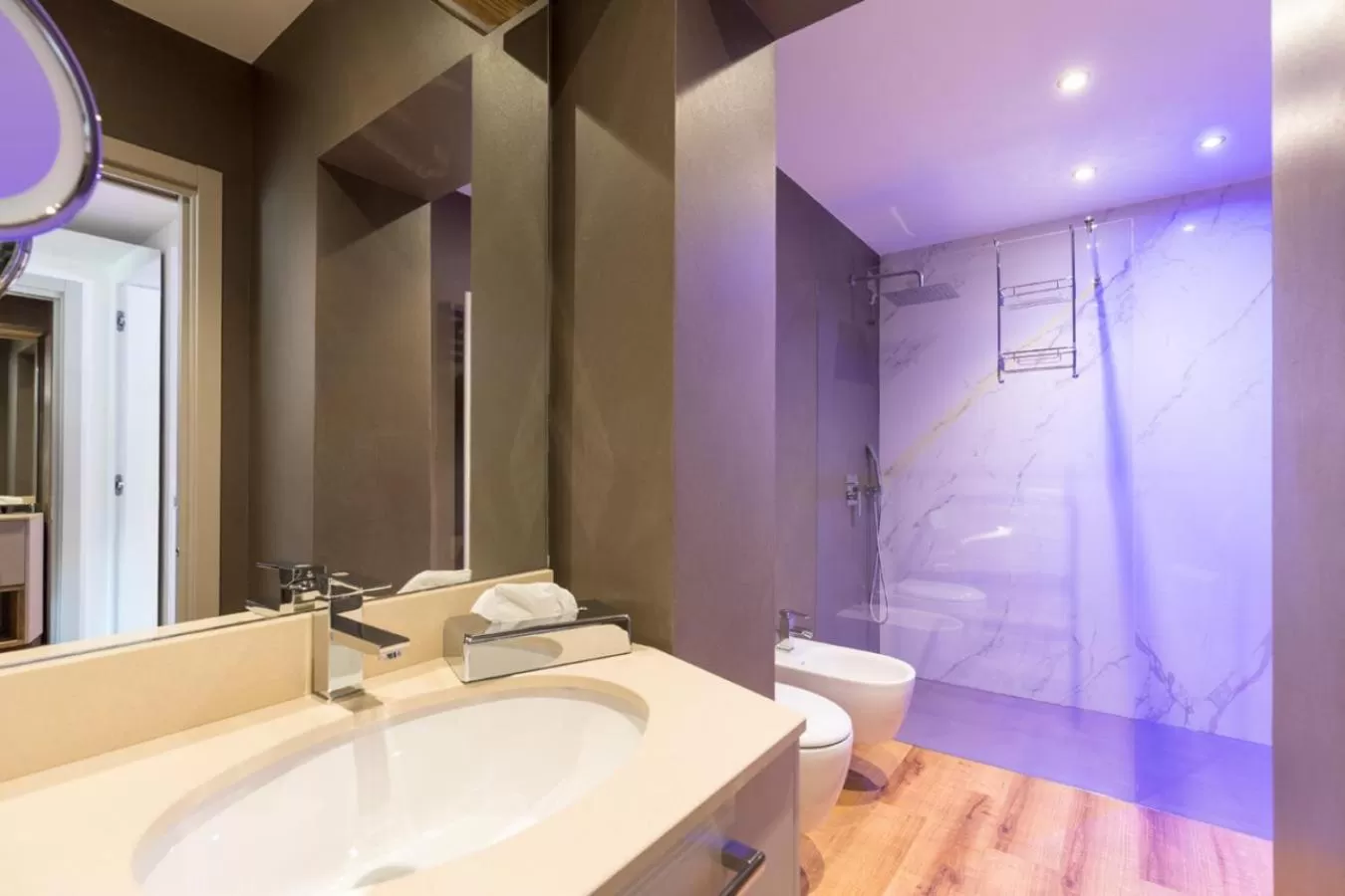 Bathroom in Aktivhotel Santalucia