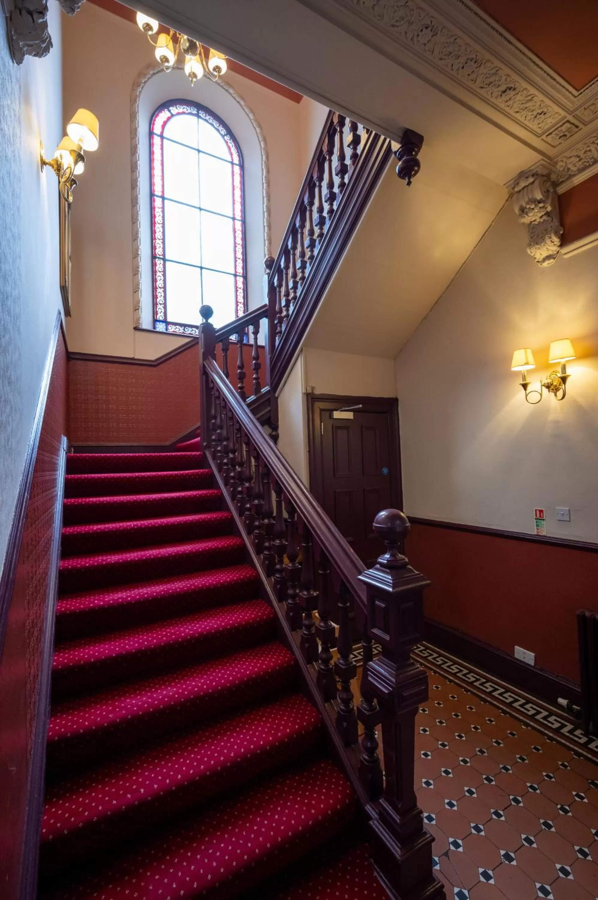 Lobby or reception in Edinburgh Whisky House Hotel