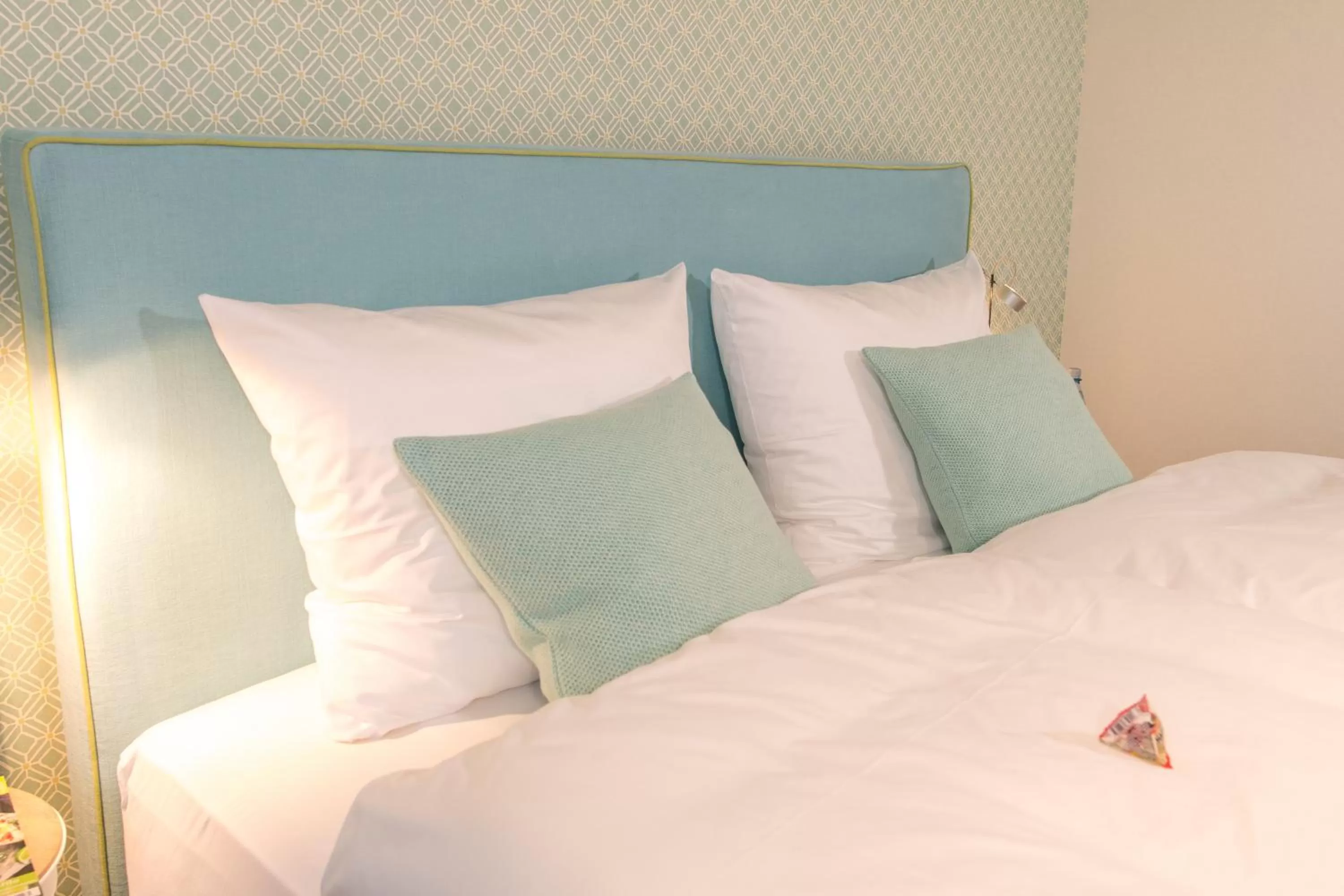 Decorative detail, Bed in Visbeker Deern Hotel Garni