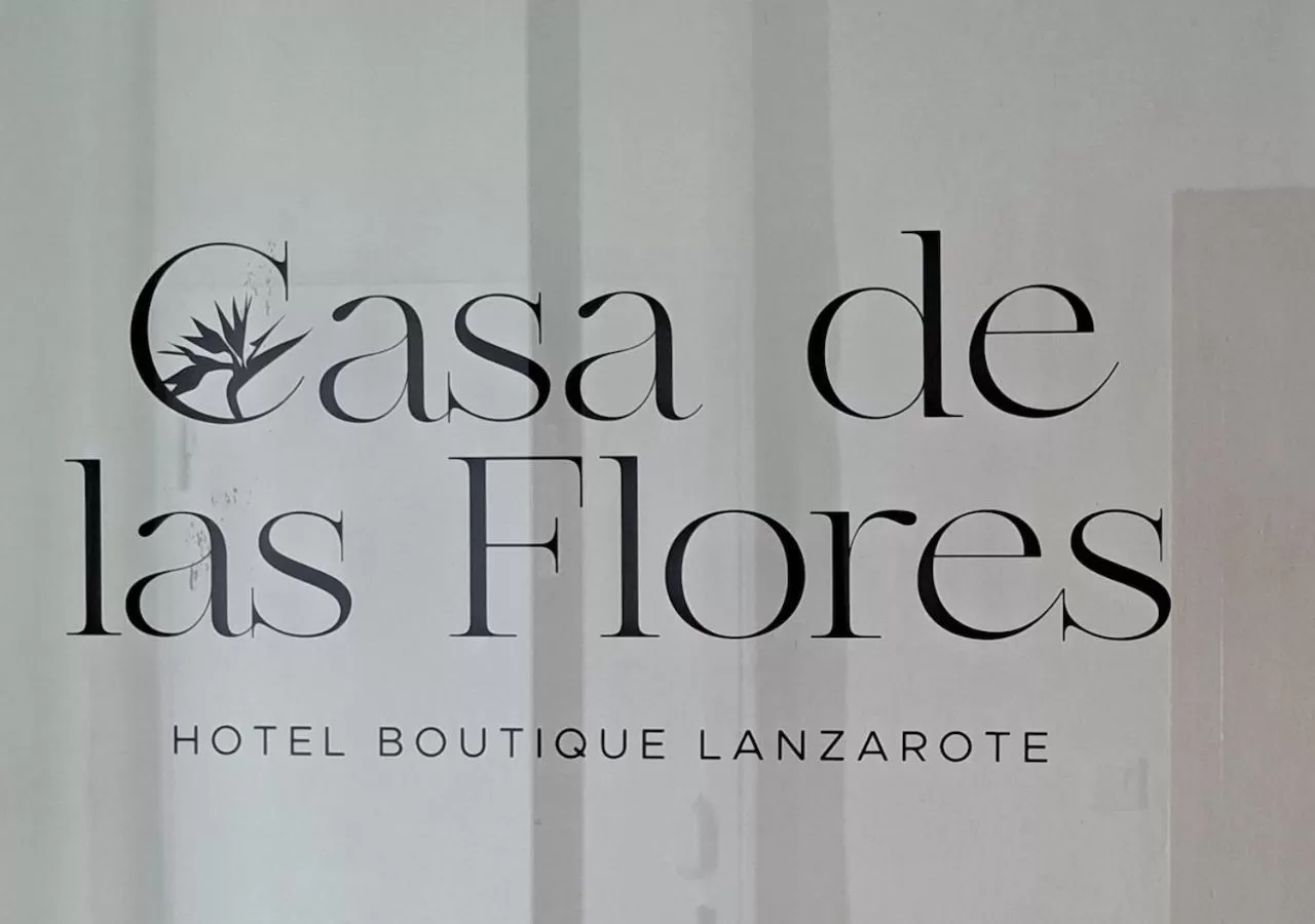 Property logo or sign in Casa de las Flores - Hotel Boutique Lanzarote