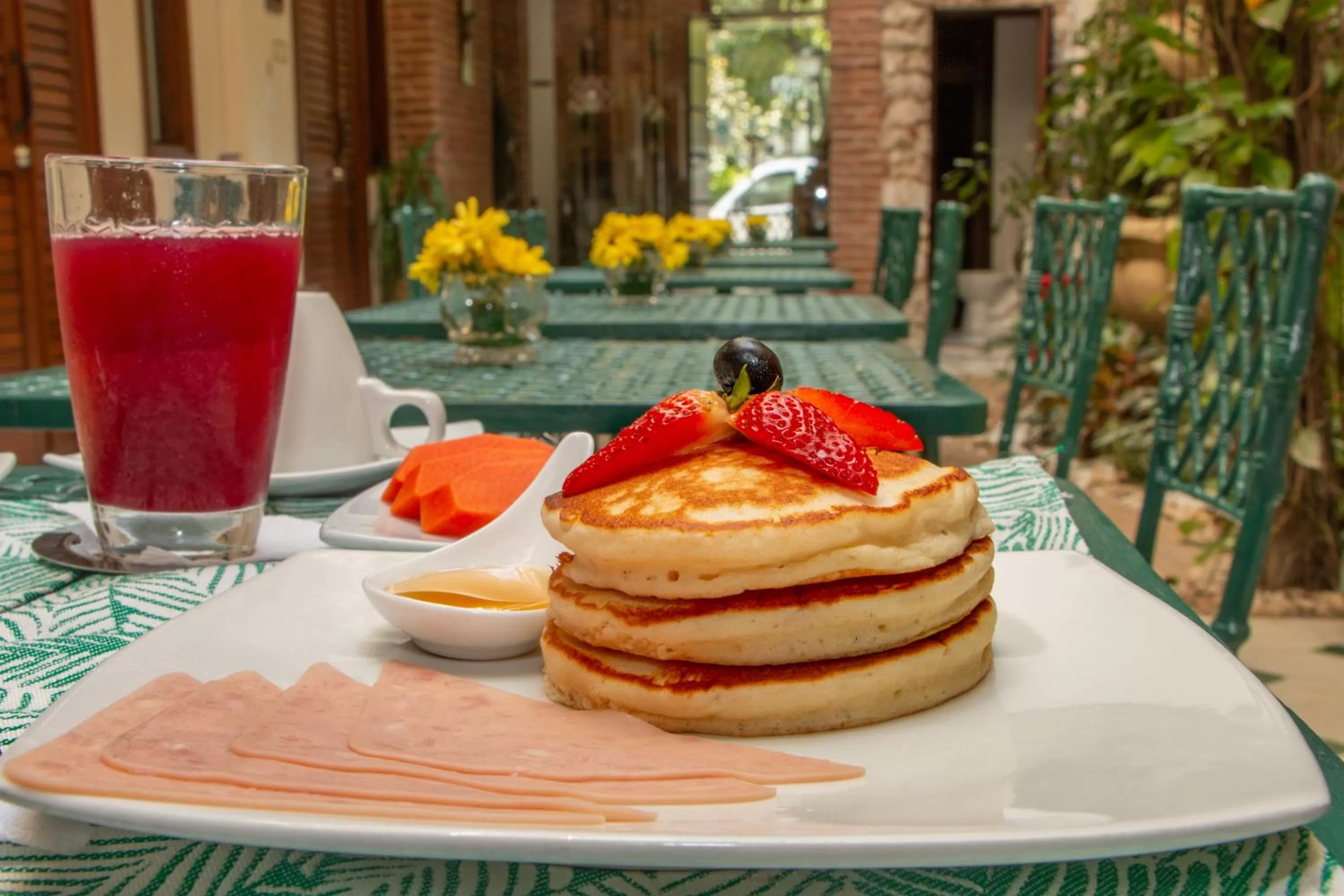 Breakfast in Hotel Casa La Fe