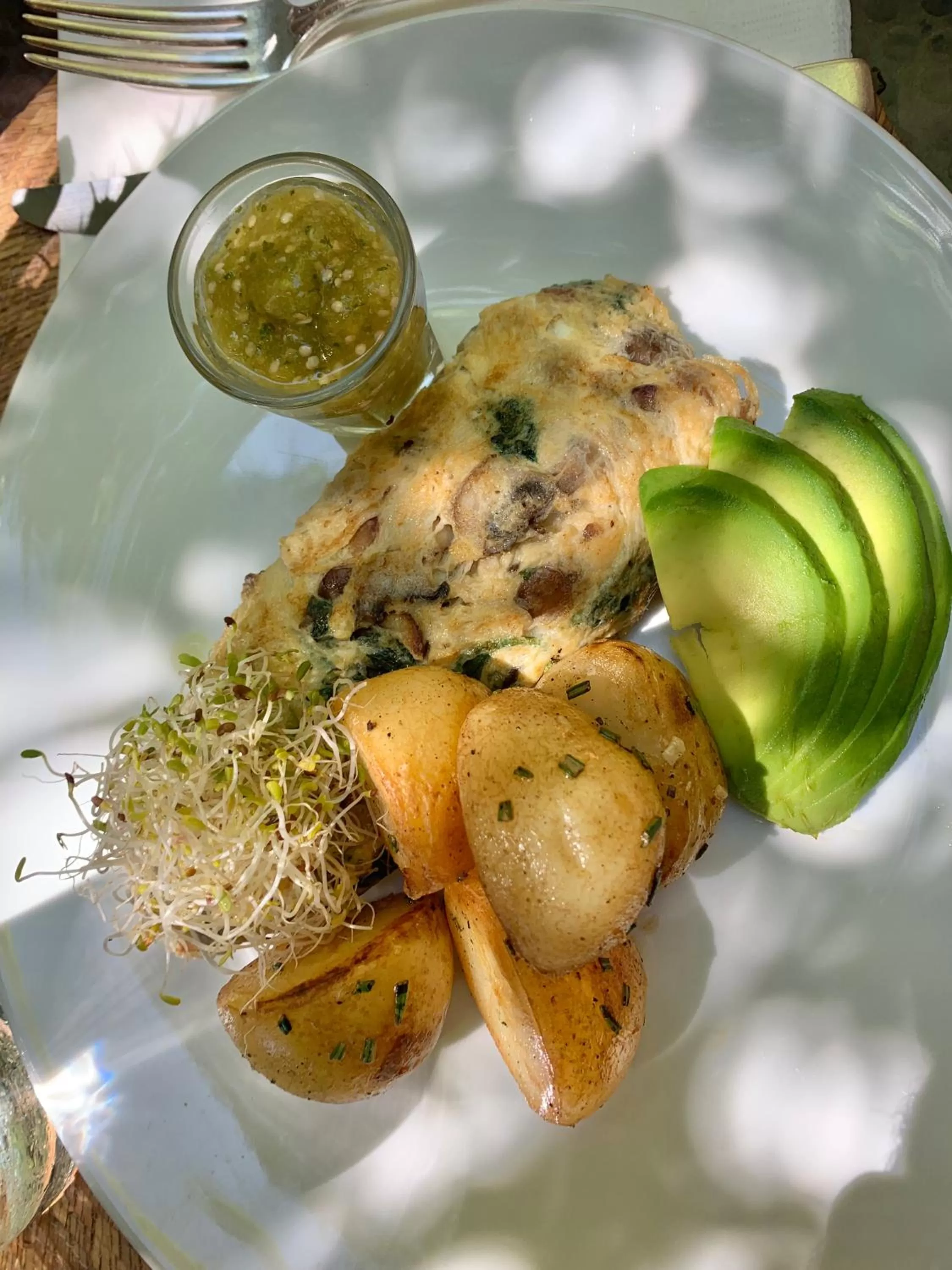 Restaurant/places to eat in Hotel Cielo Rojo