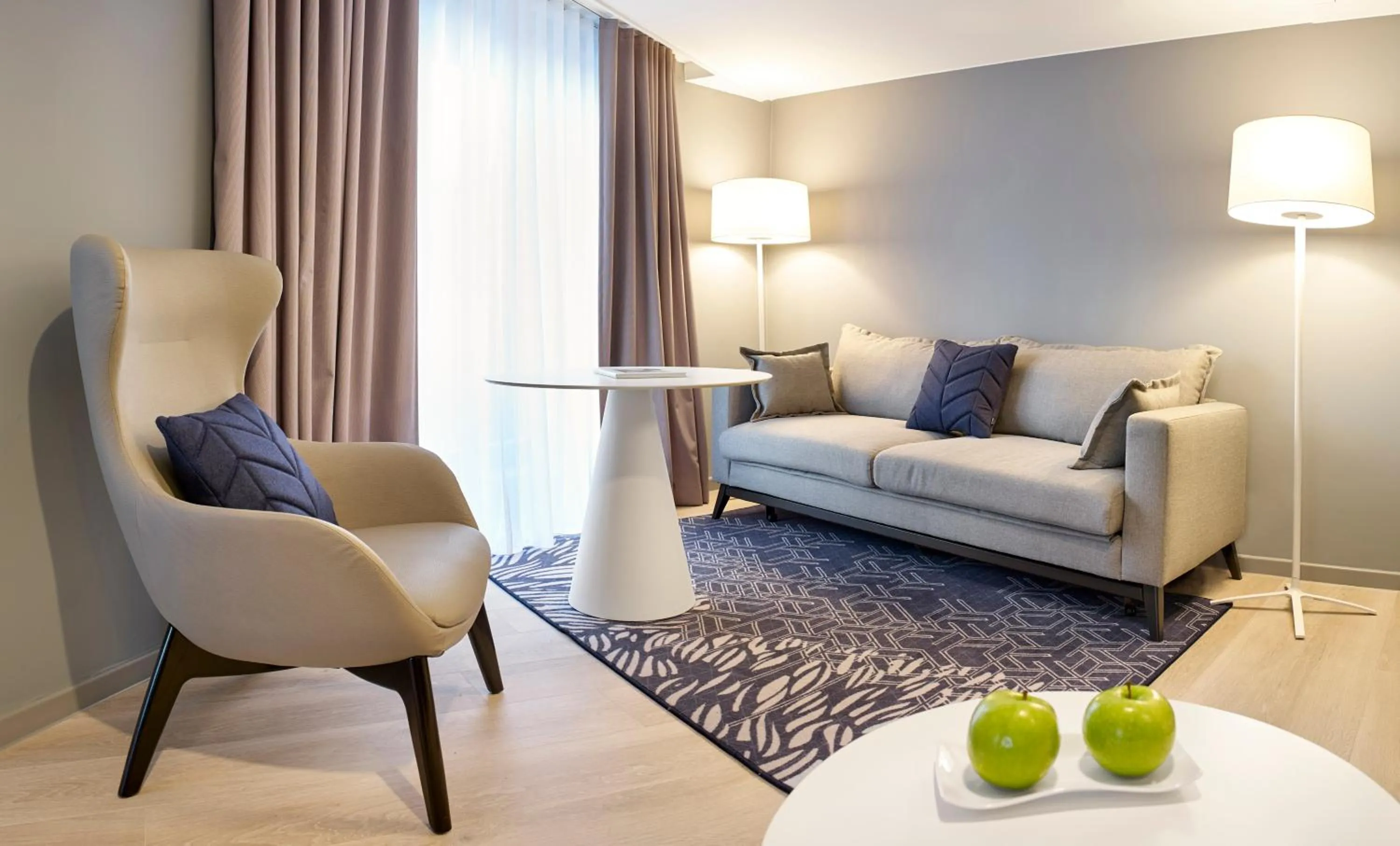 Decorative detail, Bed in Radisson BLU Palace Hotel, Spa