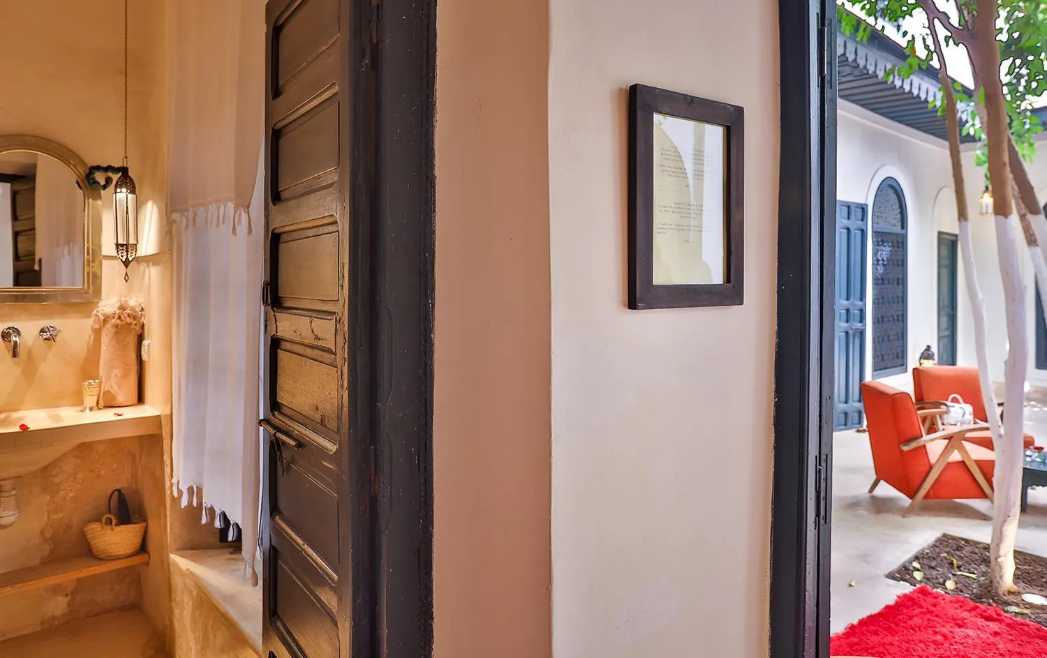 Patio in Hotel & Spa Dar Sara