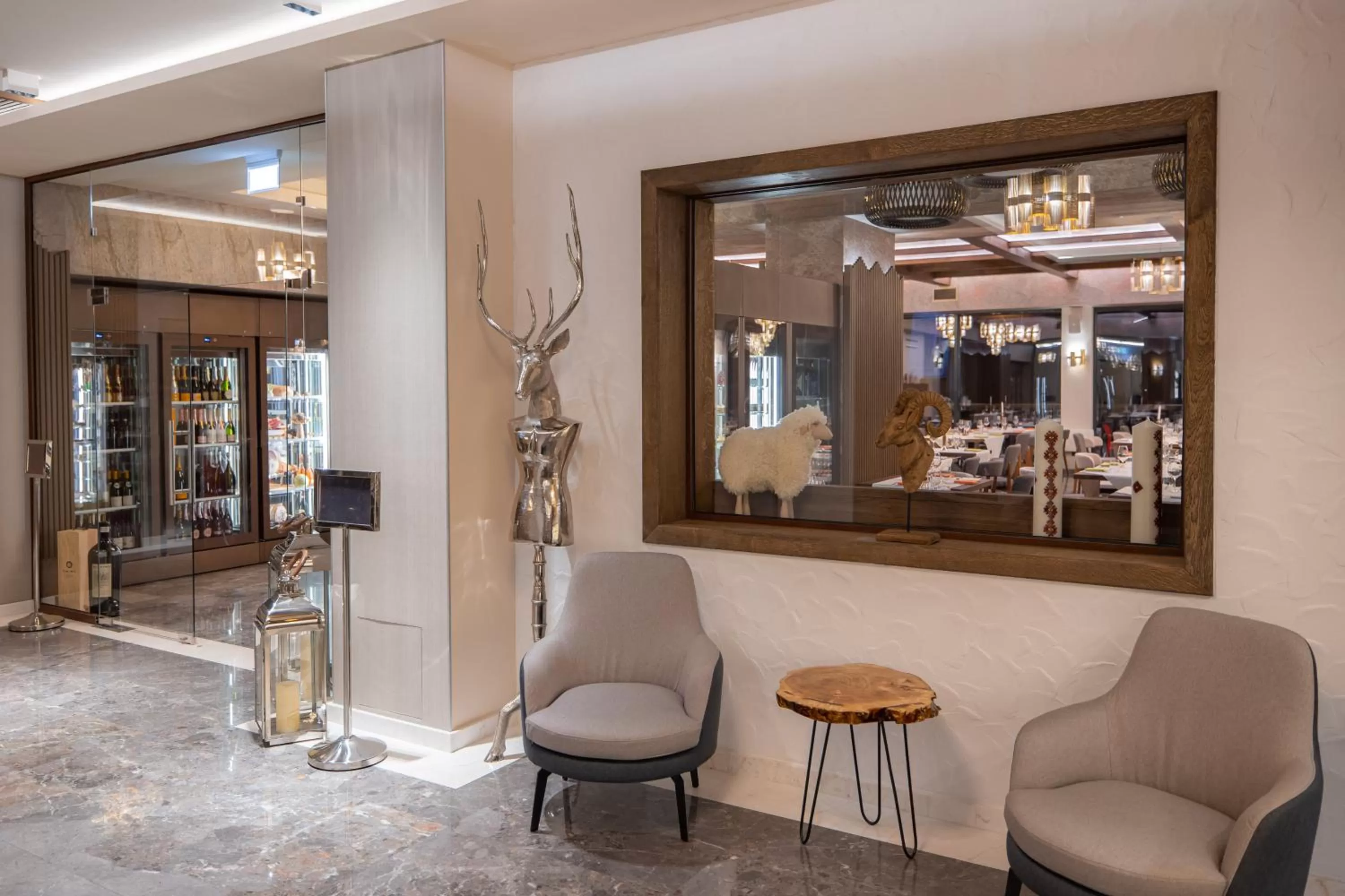 Lobby or reception in Hotel Belmont & Spa