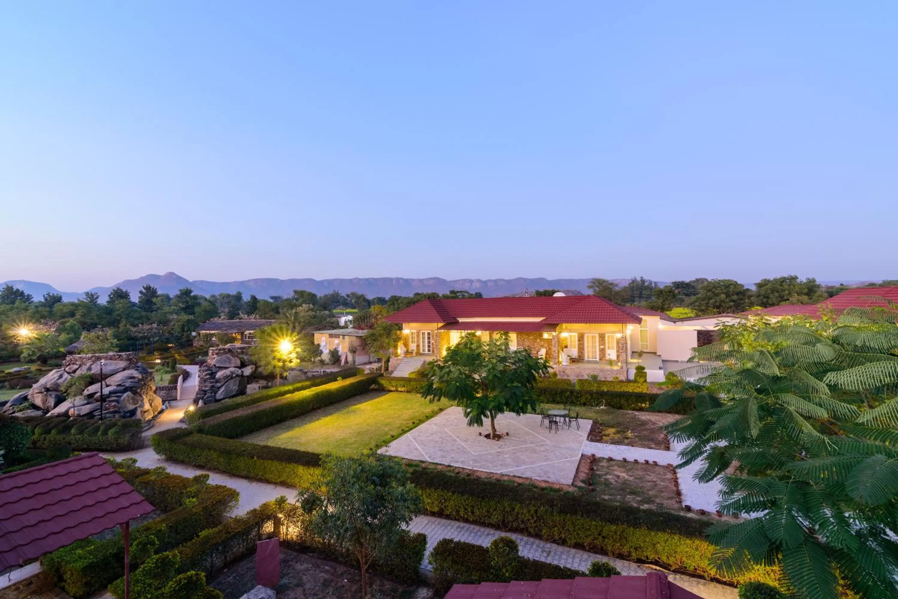 Property building in Astroport Sariska Treetop by Eight Continents