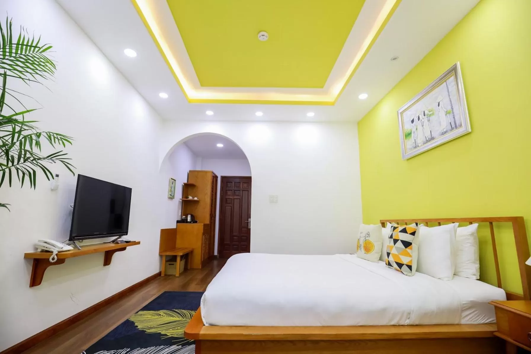 Bedroom, Bed in Chez Mimosa Local