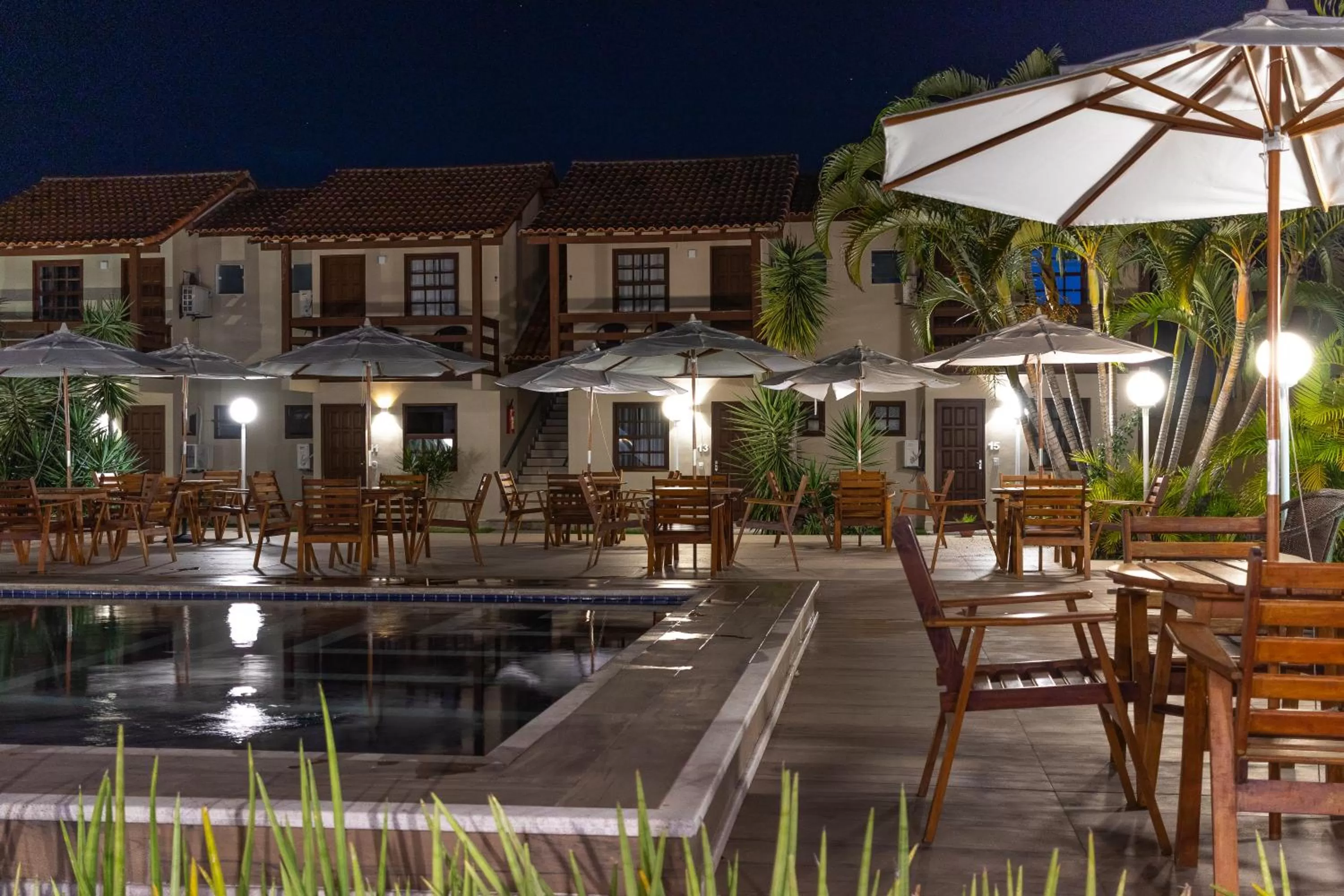 Swimming pool in Pousada do Timoneiro