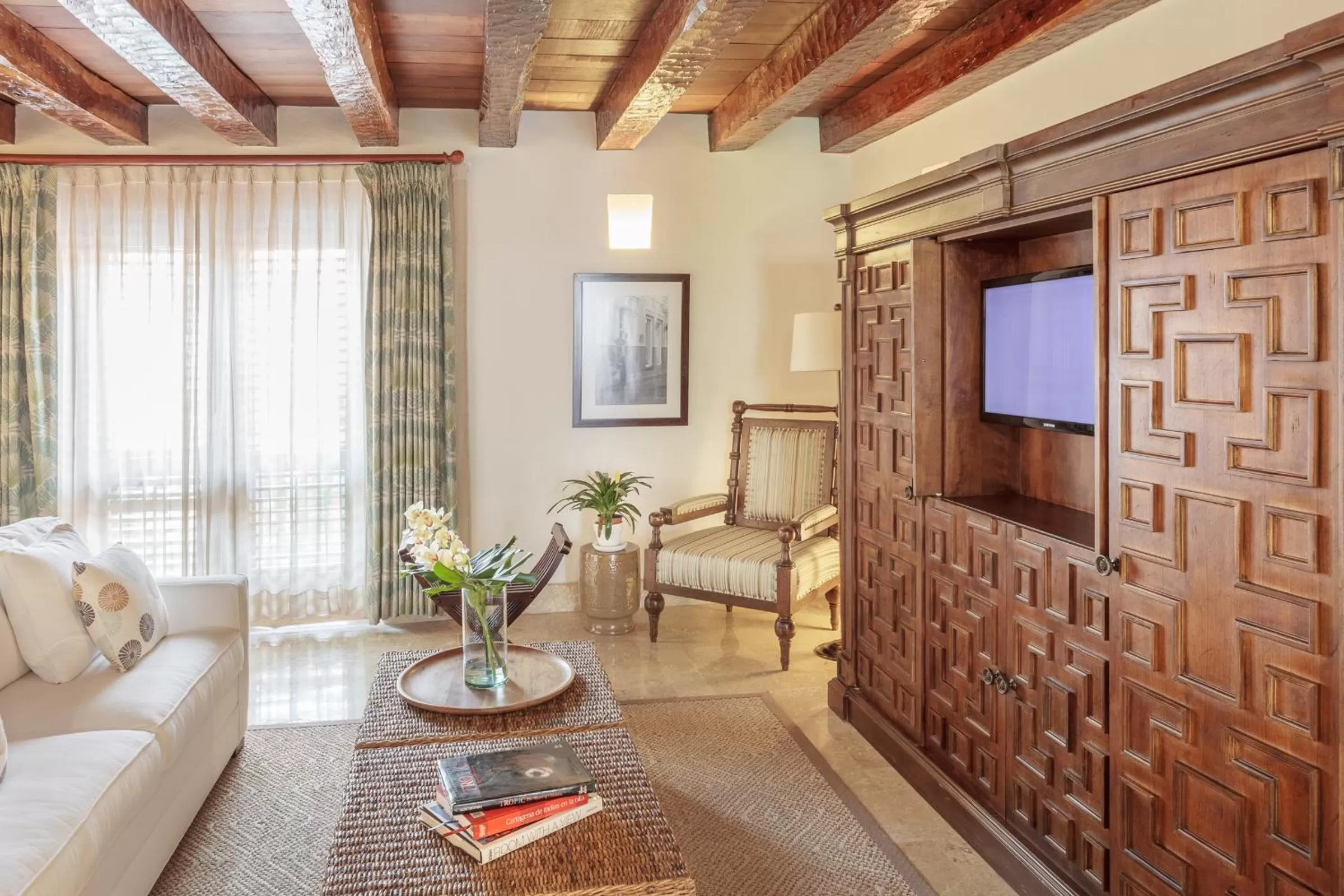 Living room in Hotel Casa San Agustin