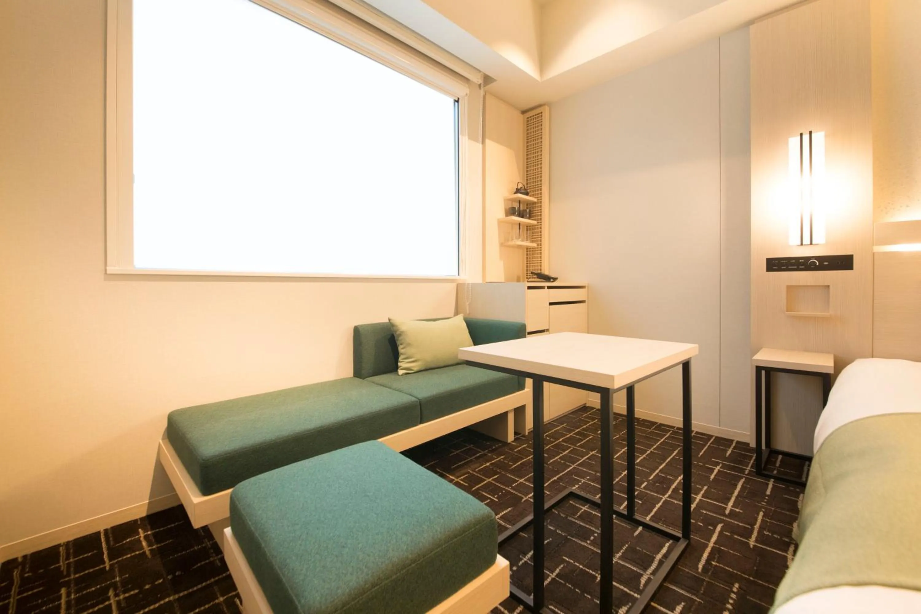 Seating area in Hotel Yaenomidori Tokyo