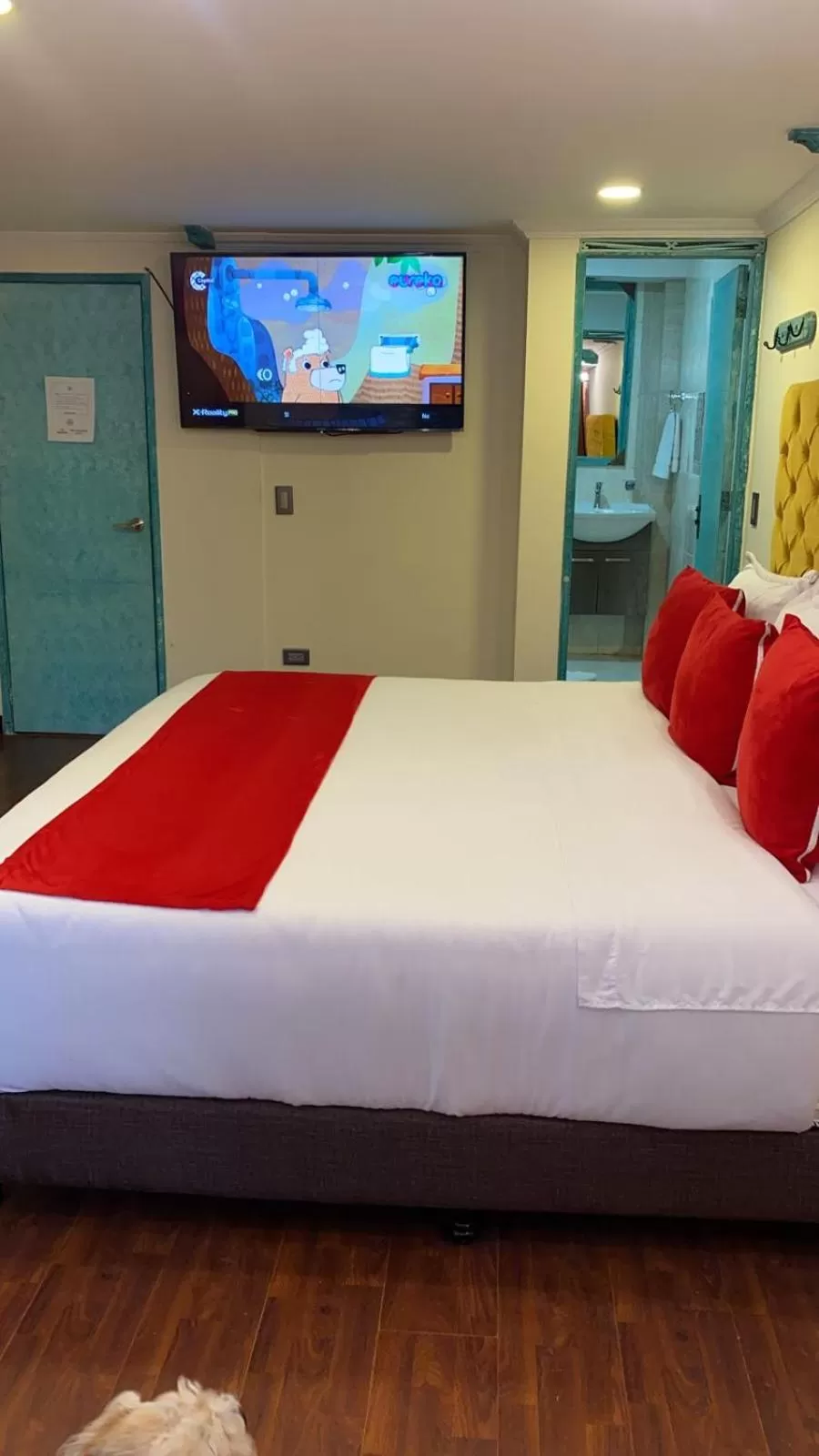 Bed in Hotel Casa Antigua