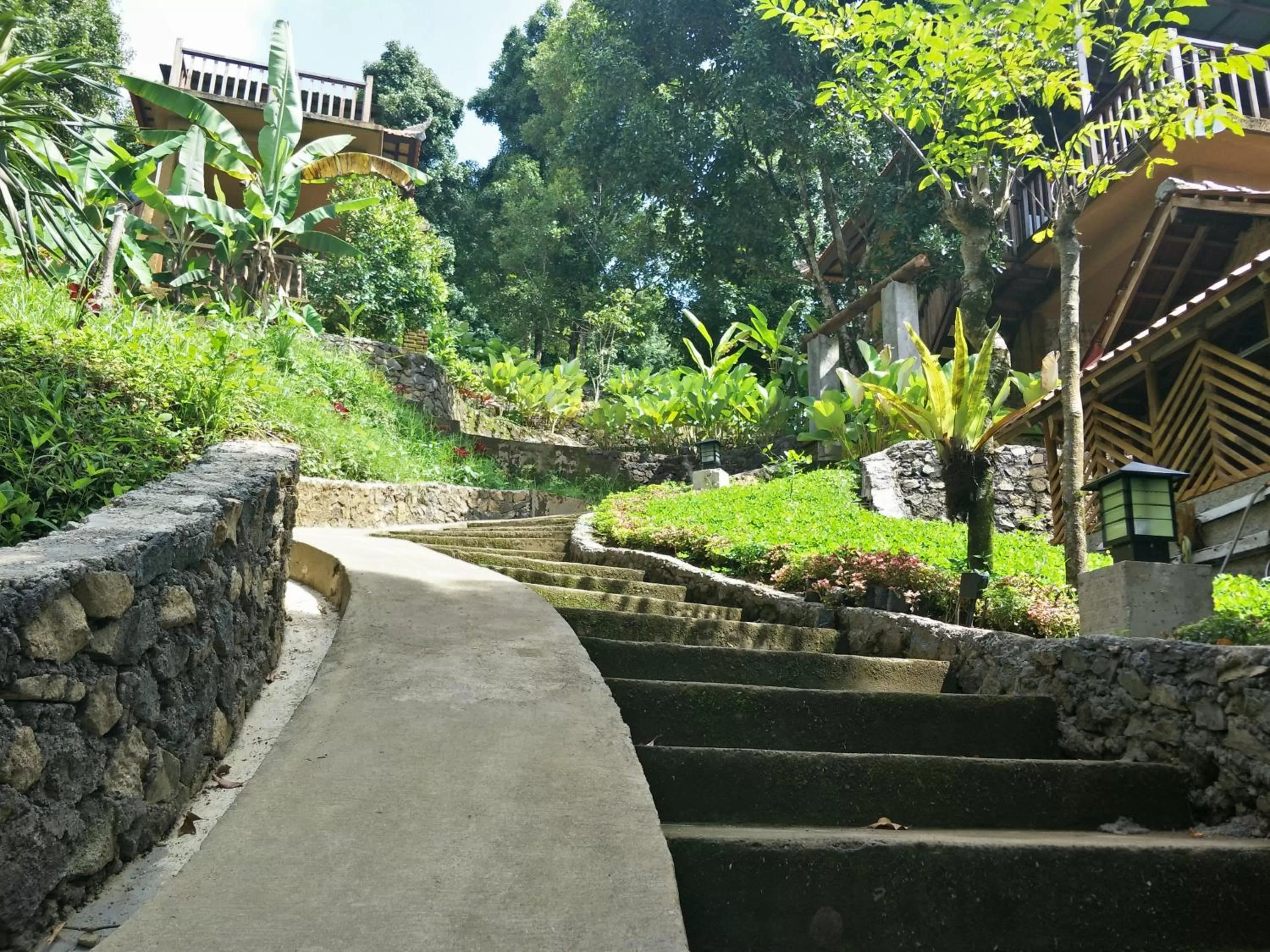 Garden in Swar Bali Lodge