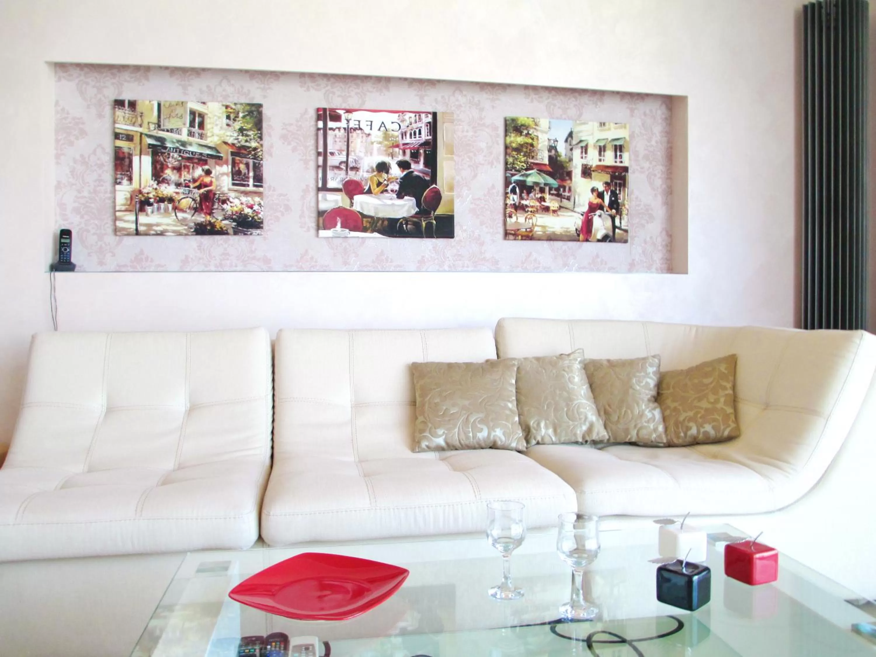 Decorative detail, Seating Area in Most City Apart-Hotel