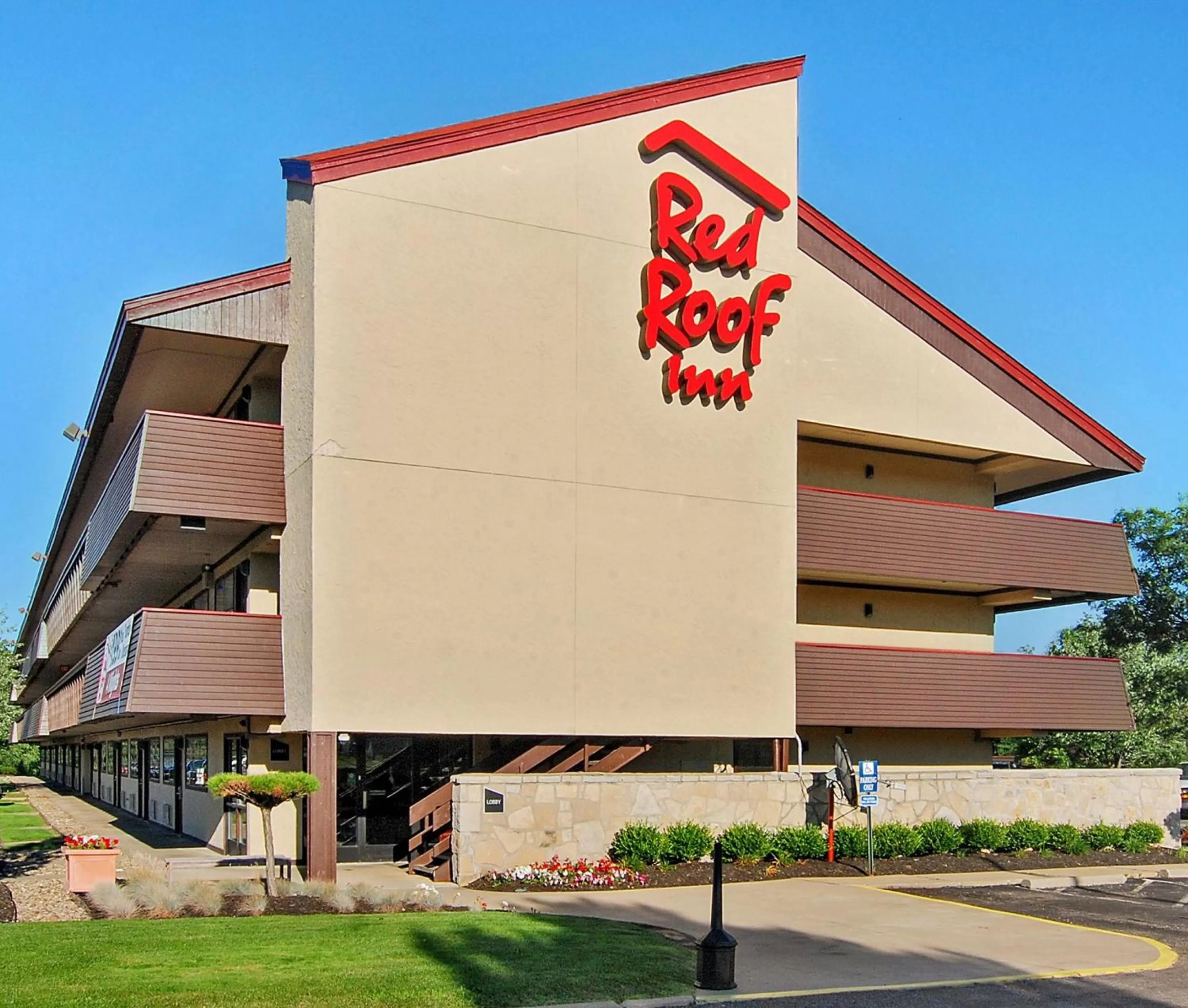 Property building in Red Roof Inn Toledo University