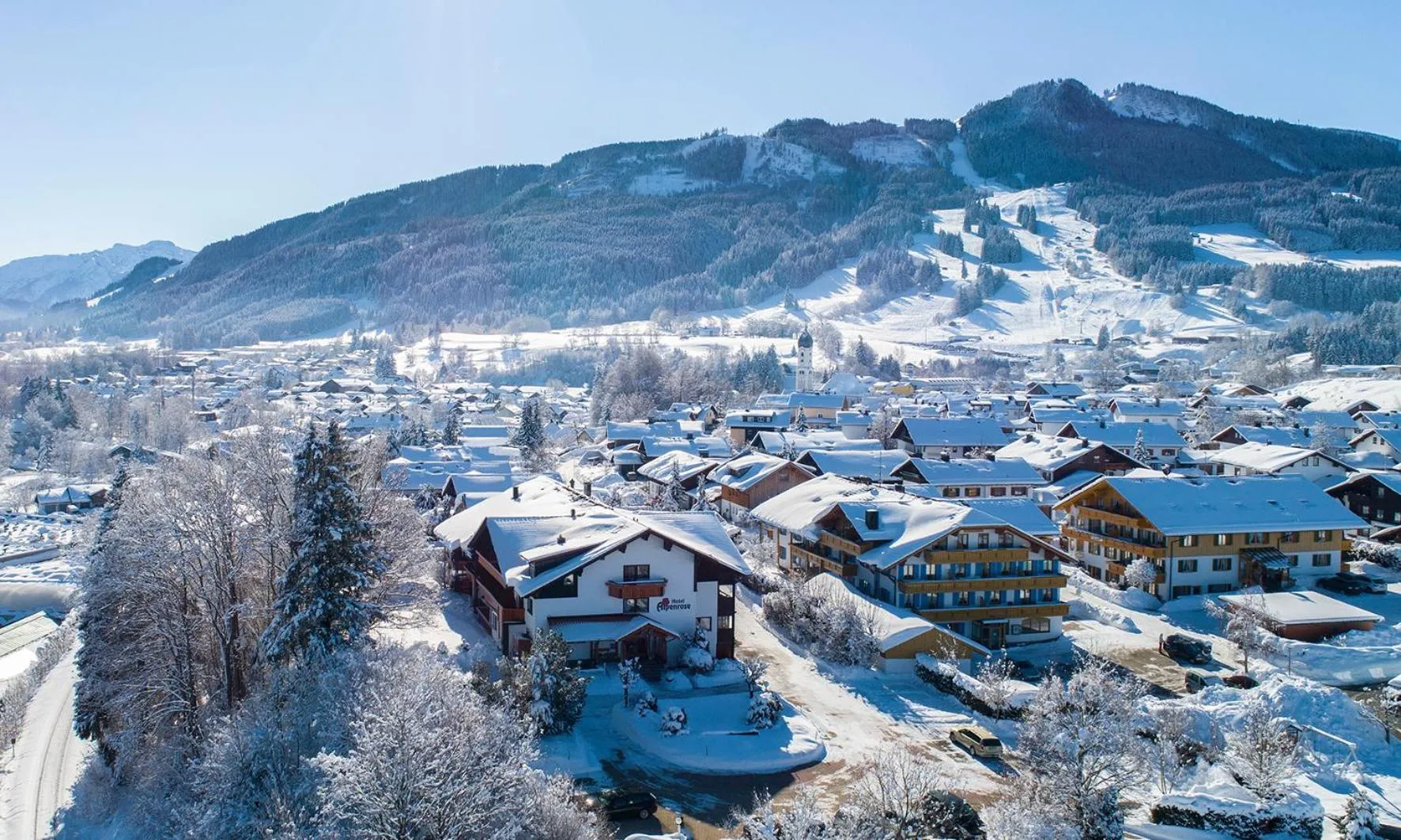 Facade/entrance in Akzenthaus Alpenrose Nesselwang