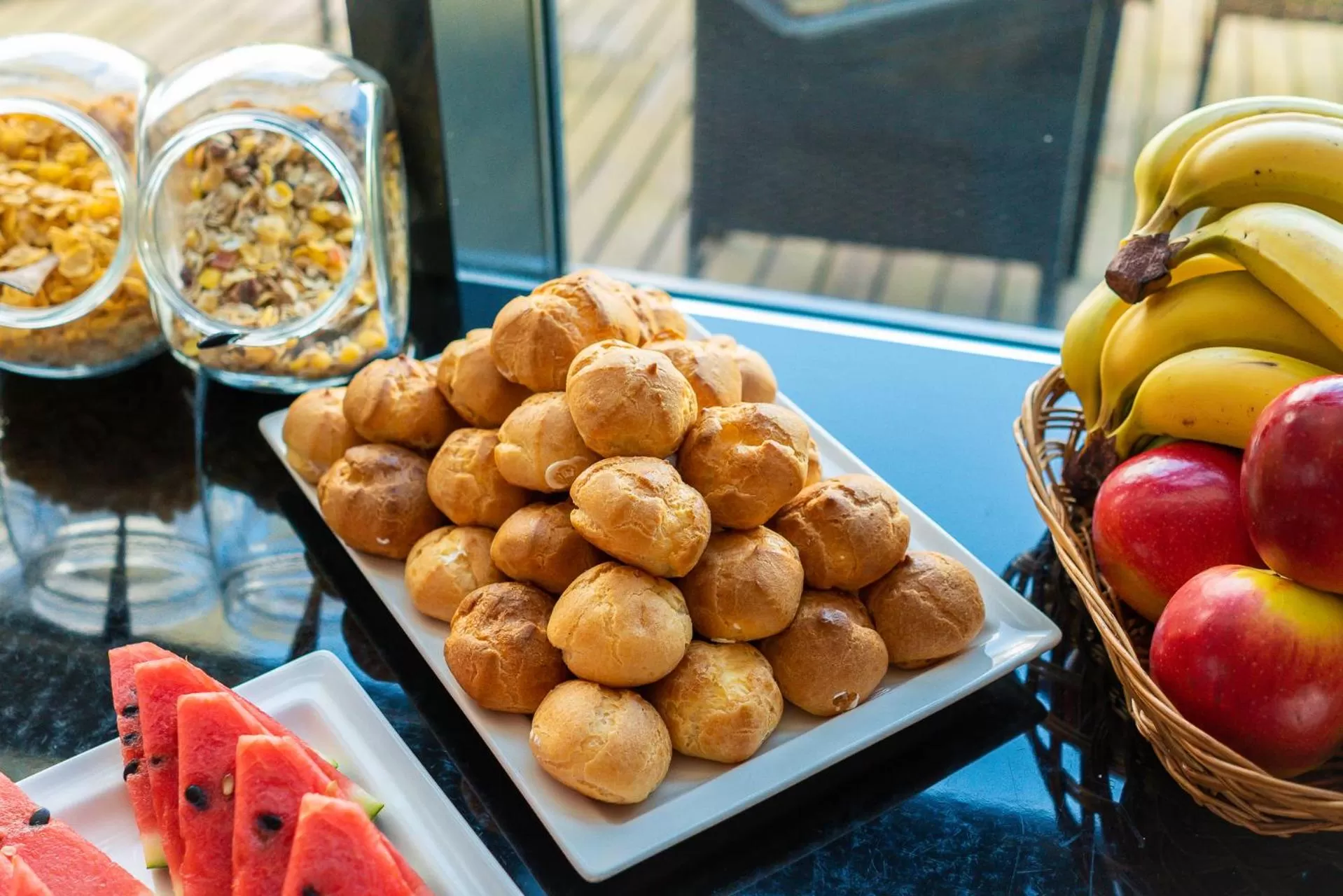 Buffet breakfast in Focus Hotel Gdańsk