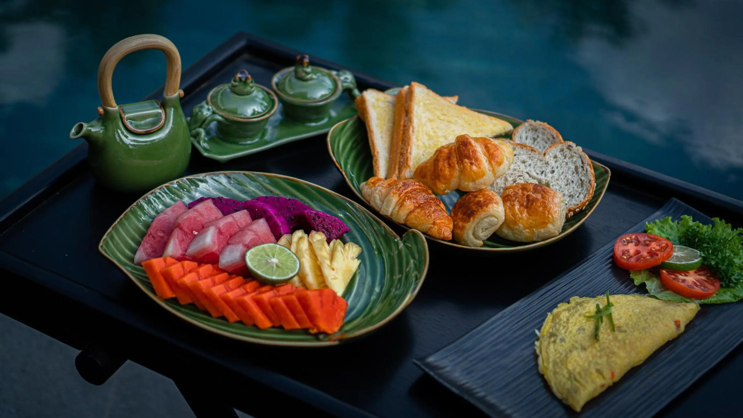 Swimming pool in The Pari Sudha