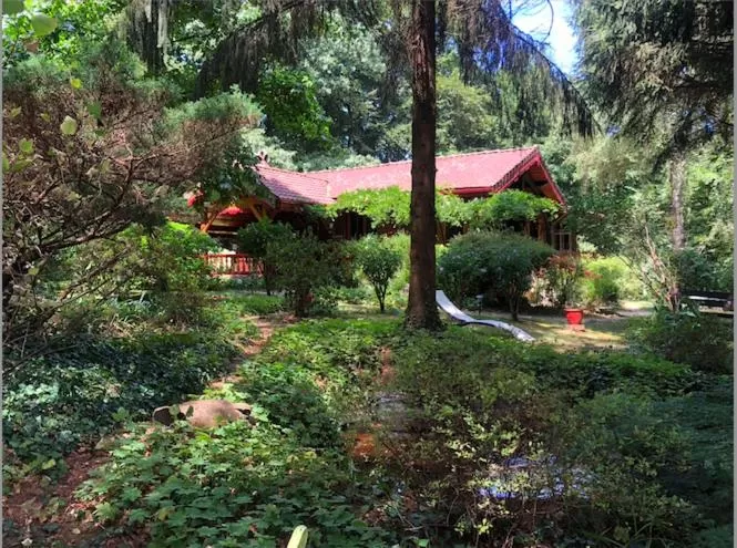 Garden in Chambre d'hôte txaleta (le Chalet)