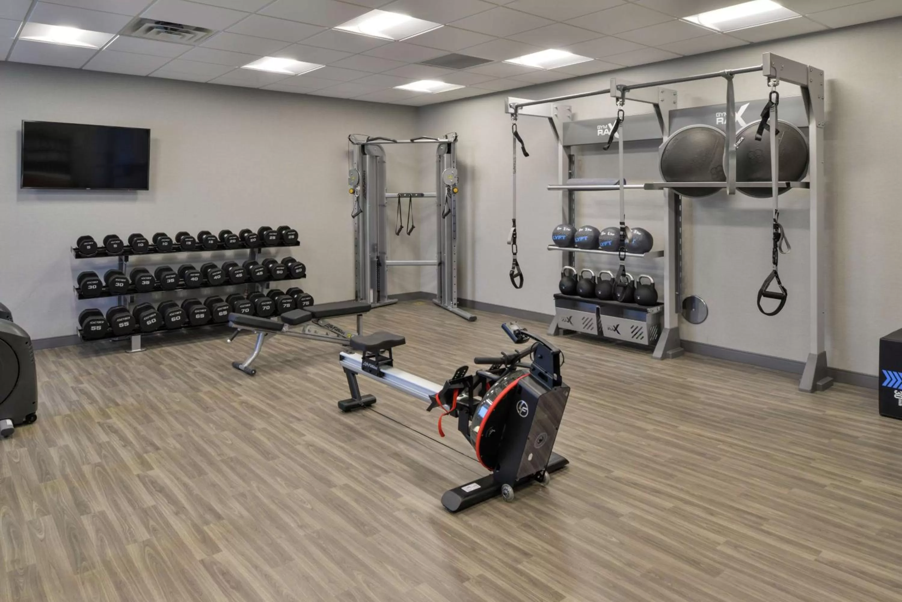 Fitness centre/facilities in Hampton Inn Lakeville Minneapolis, Mn
