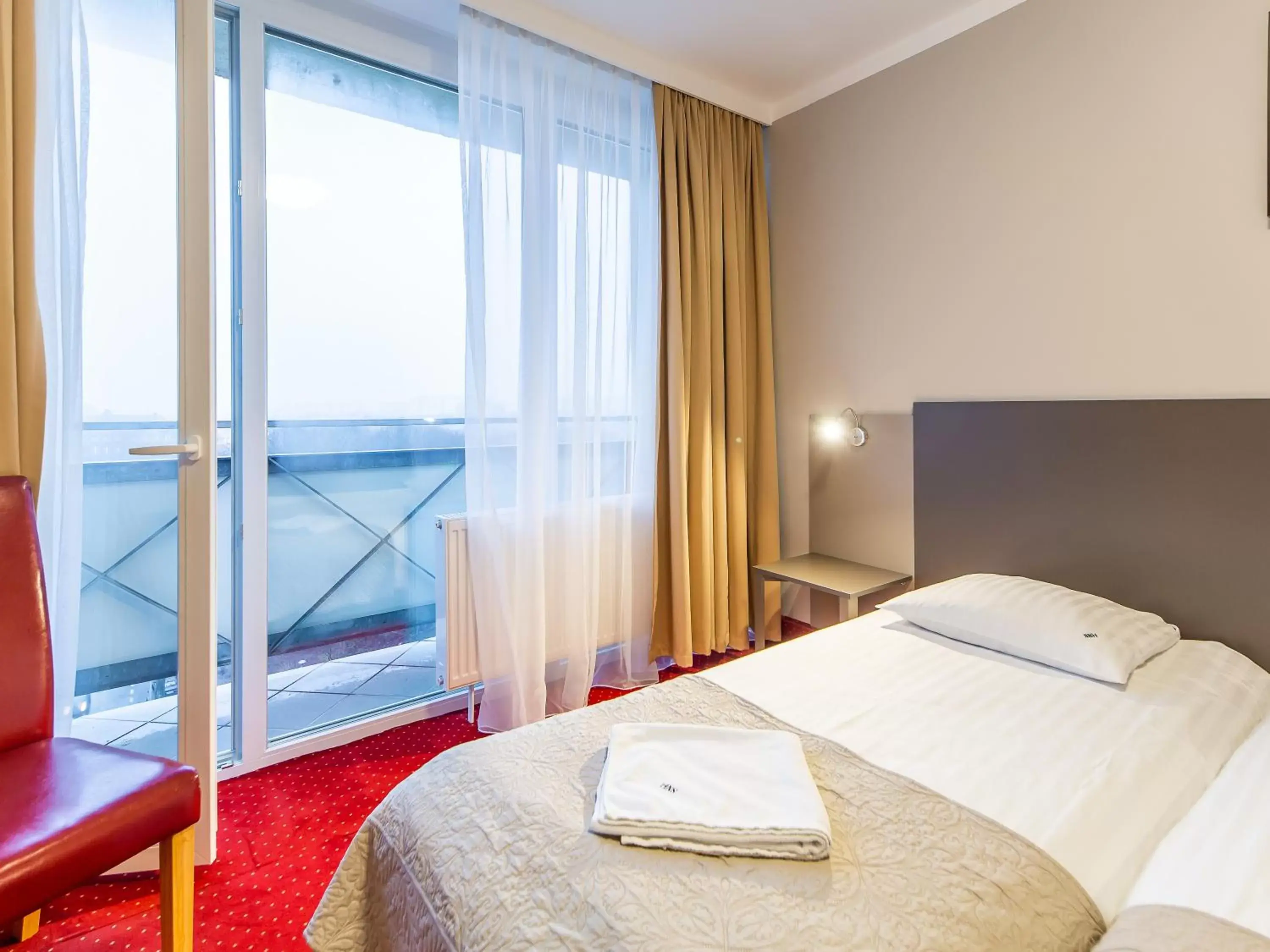 Single Room with Balcony in Hotel New Skanpol Single Room with Balcony in Hotel New Skanpol