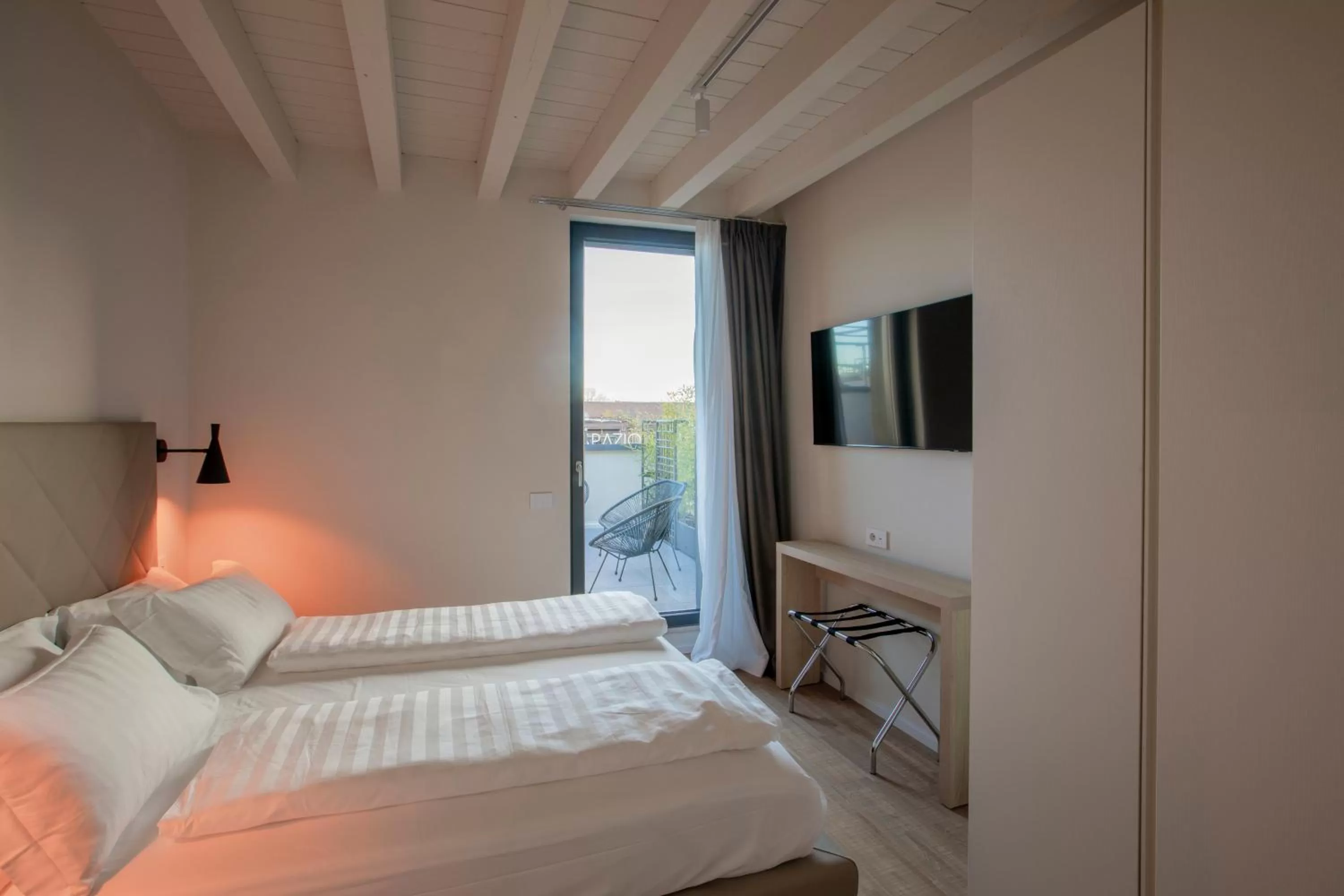 Bed in Ah Villaglori Boutique Apartments