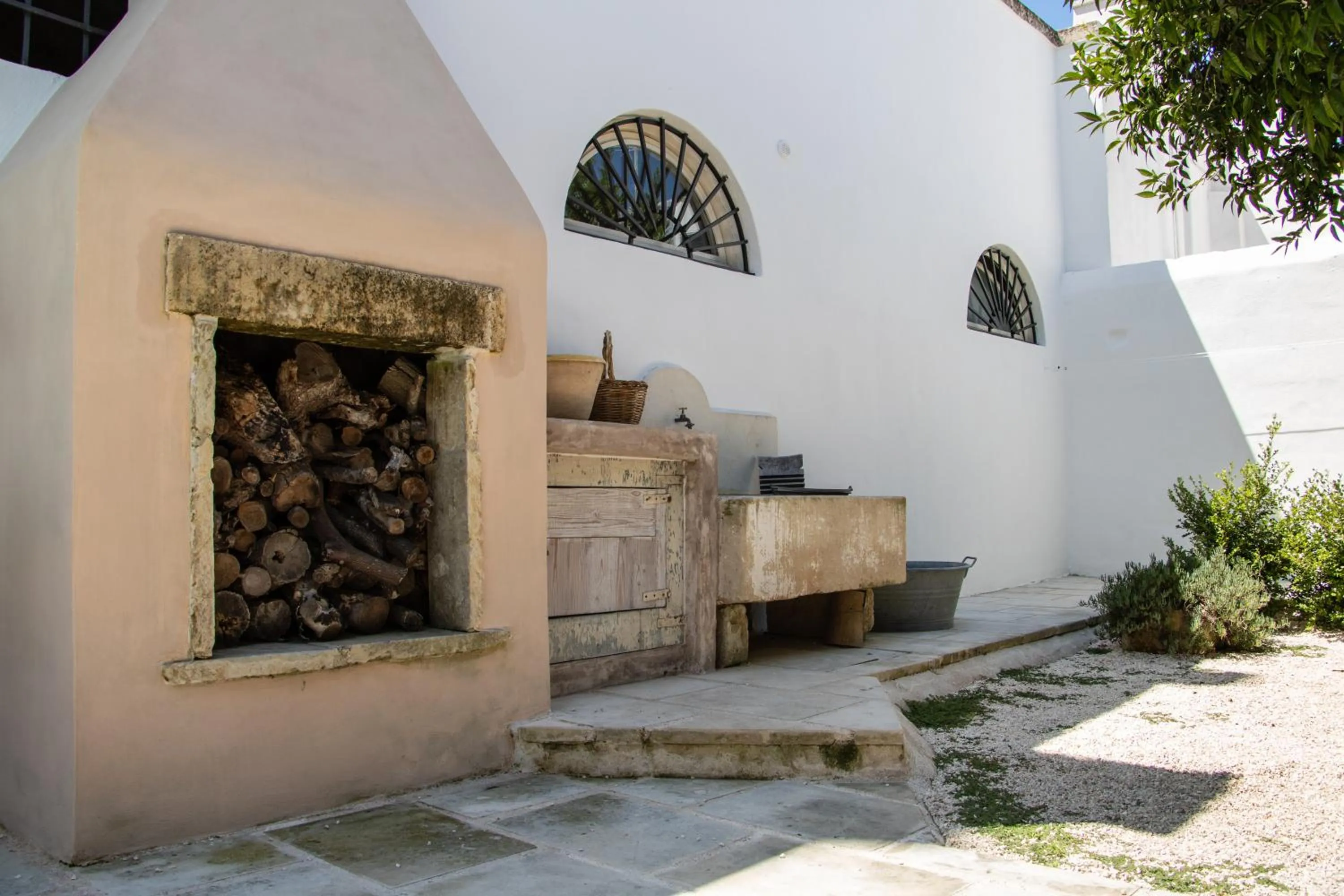 BBQ facilities in Palazzo Castriota