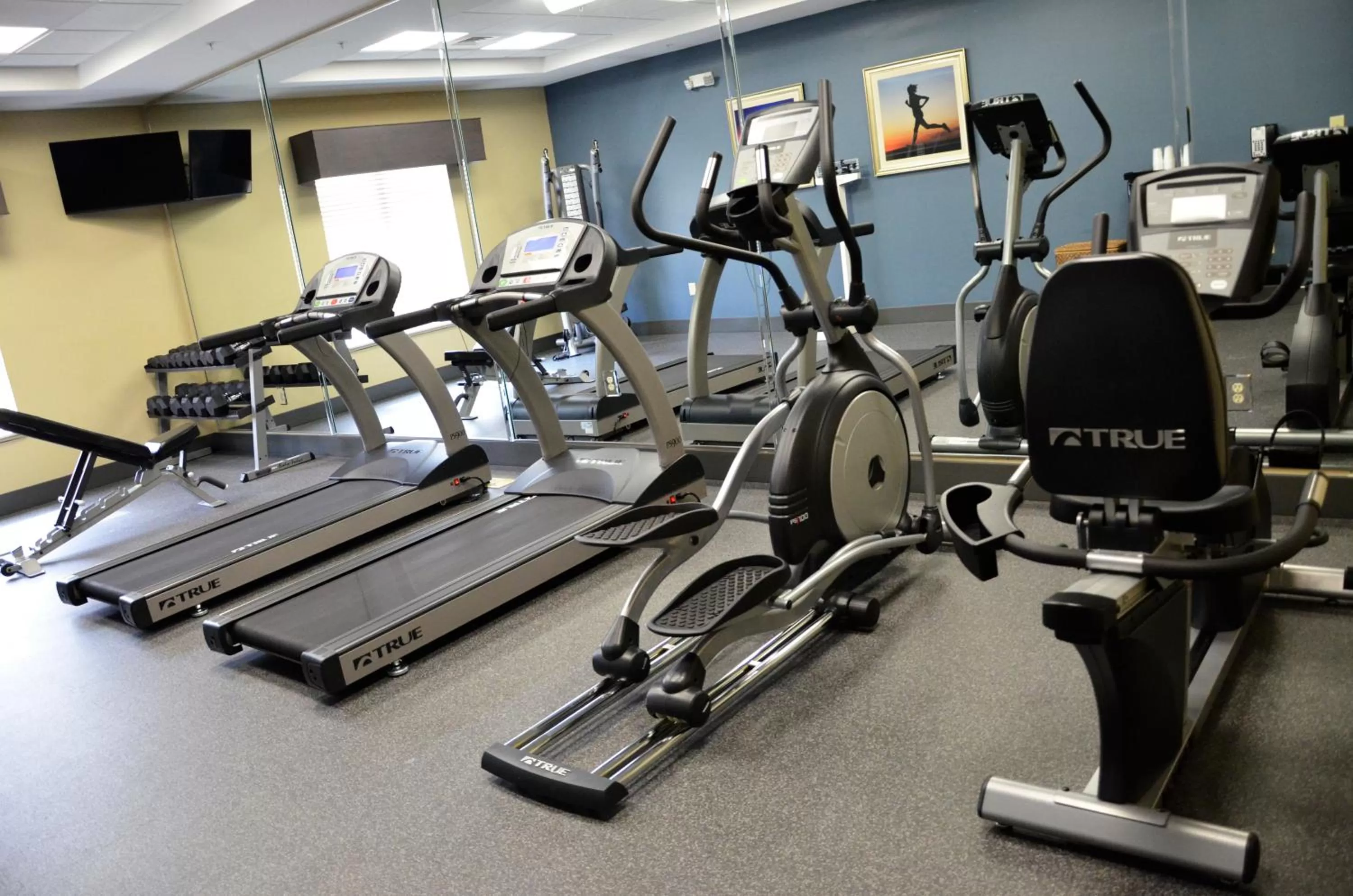 Fitness centre/facilities in Holiday Inn Express Hotel & Suites Goldsboro - Base Area by IHG