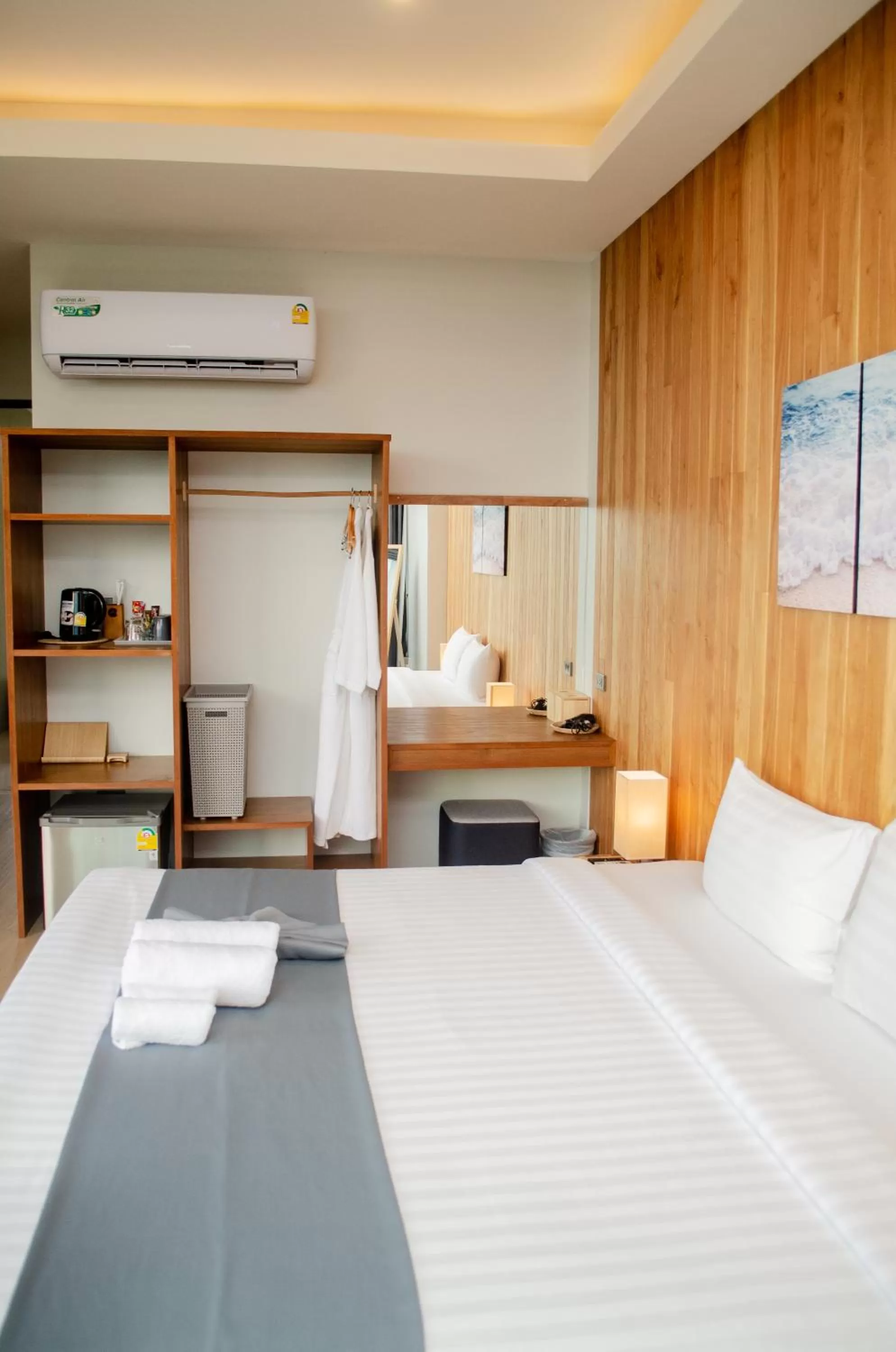 Bed in Ao Luek Panoramic Pool-SHA Plus