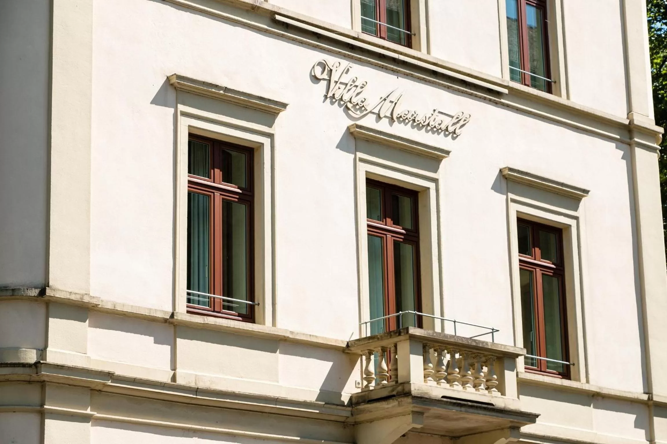 Property building in Hotel Villa Marstall