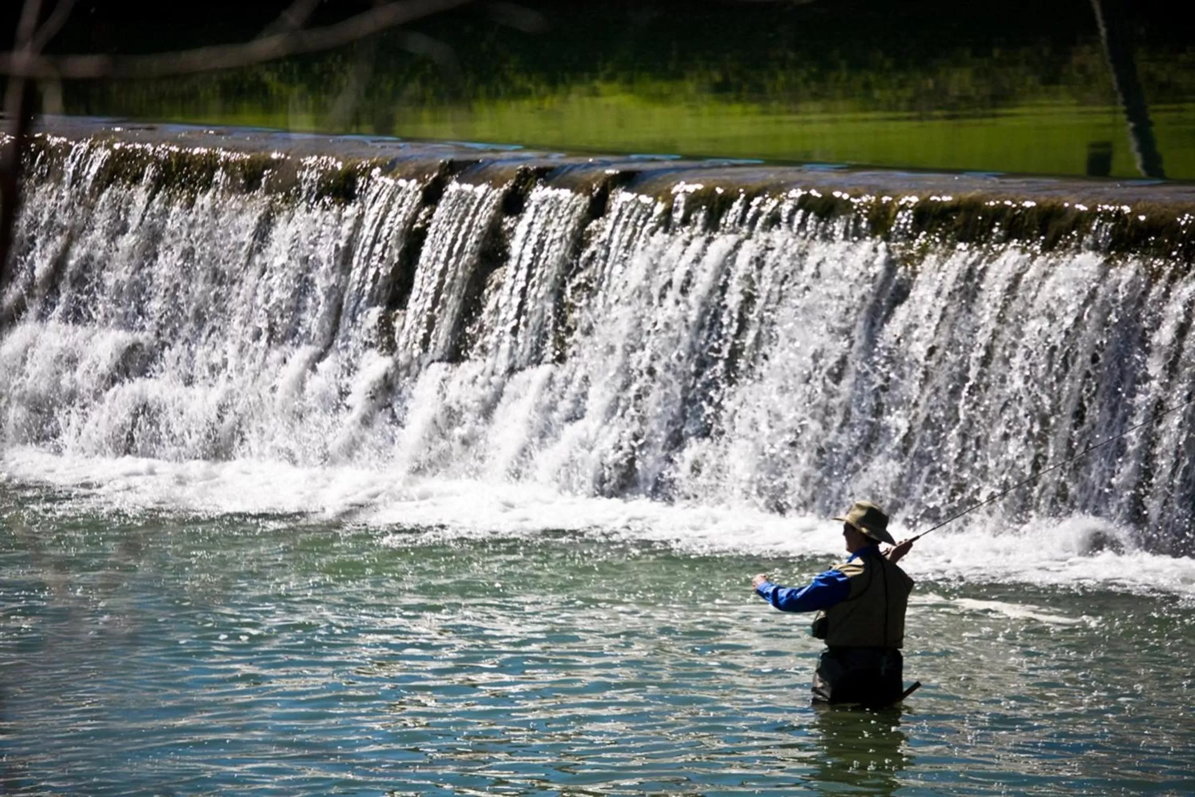 Day in Blanco Riverside Cottages