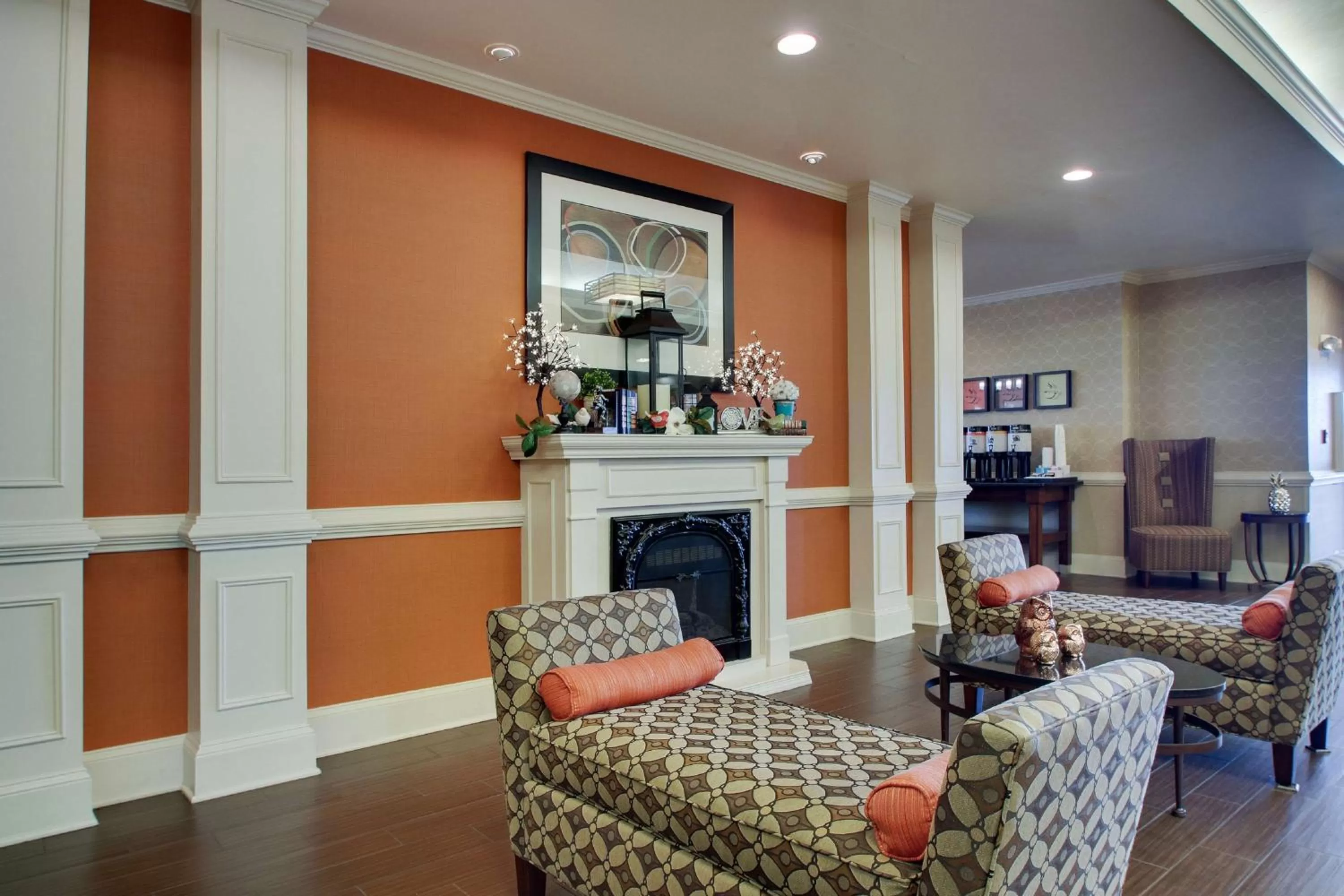 Lobby or reception in Hampton Inn Warner Robins